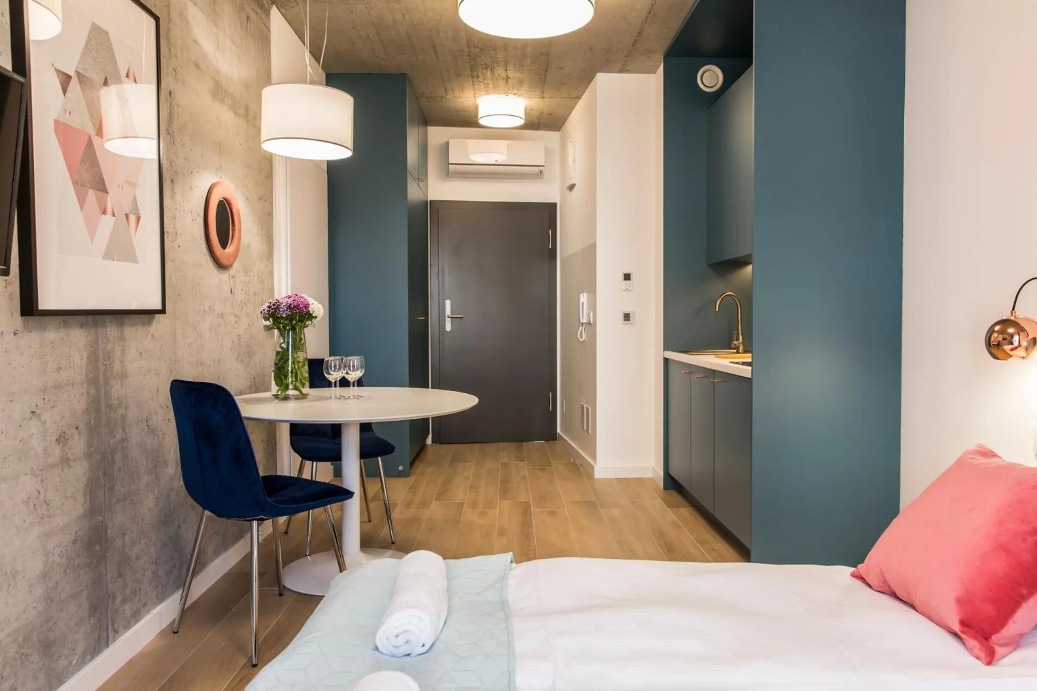 Bed in Piedmont House