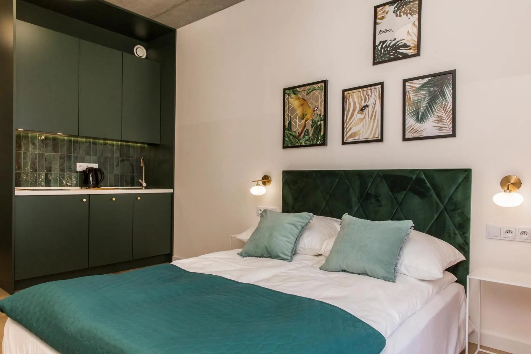 Bed in Piedmont House