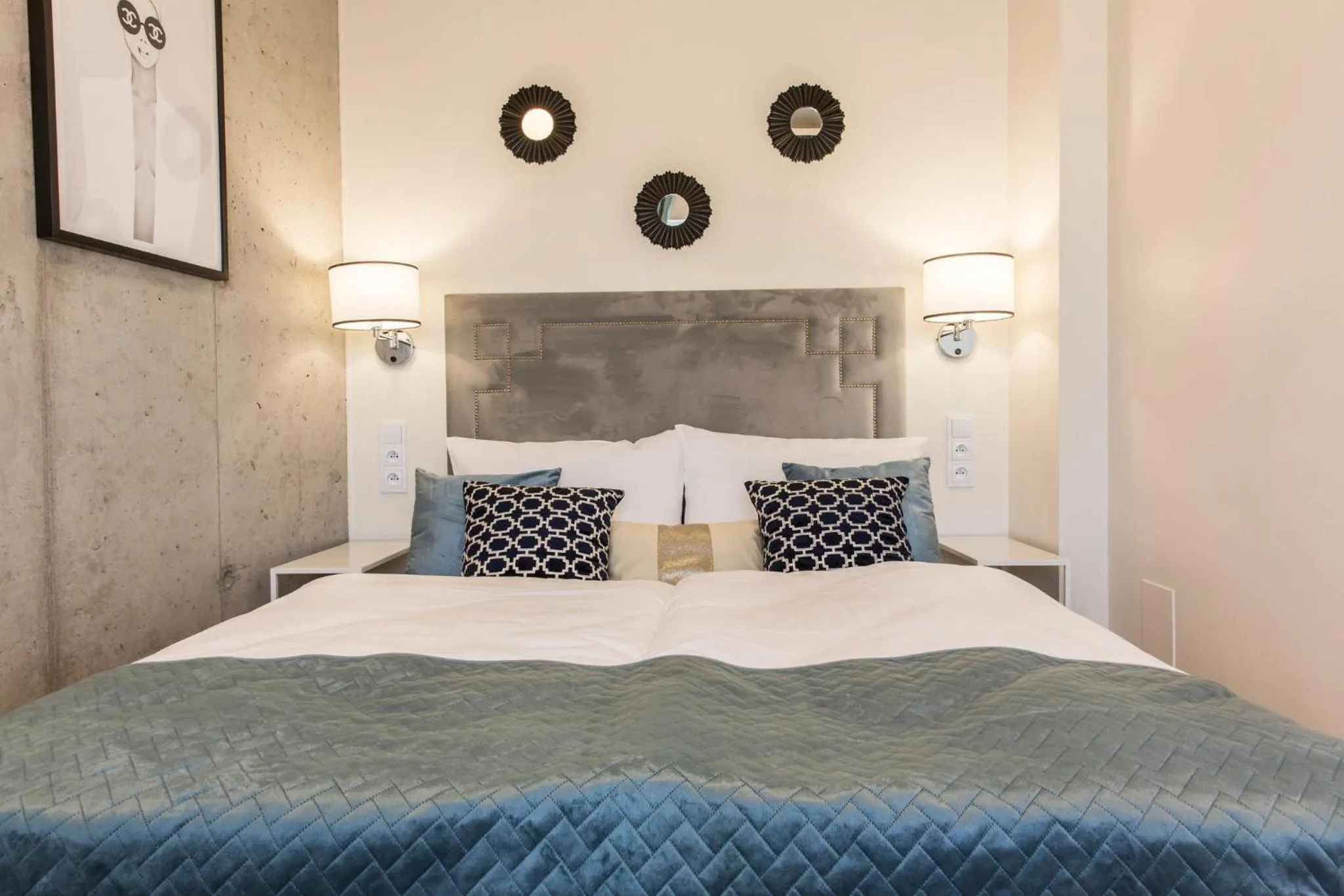 Bed in Piedmont House