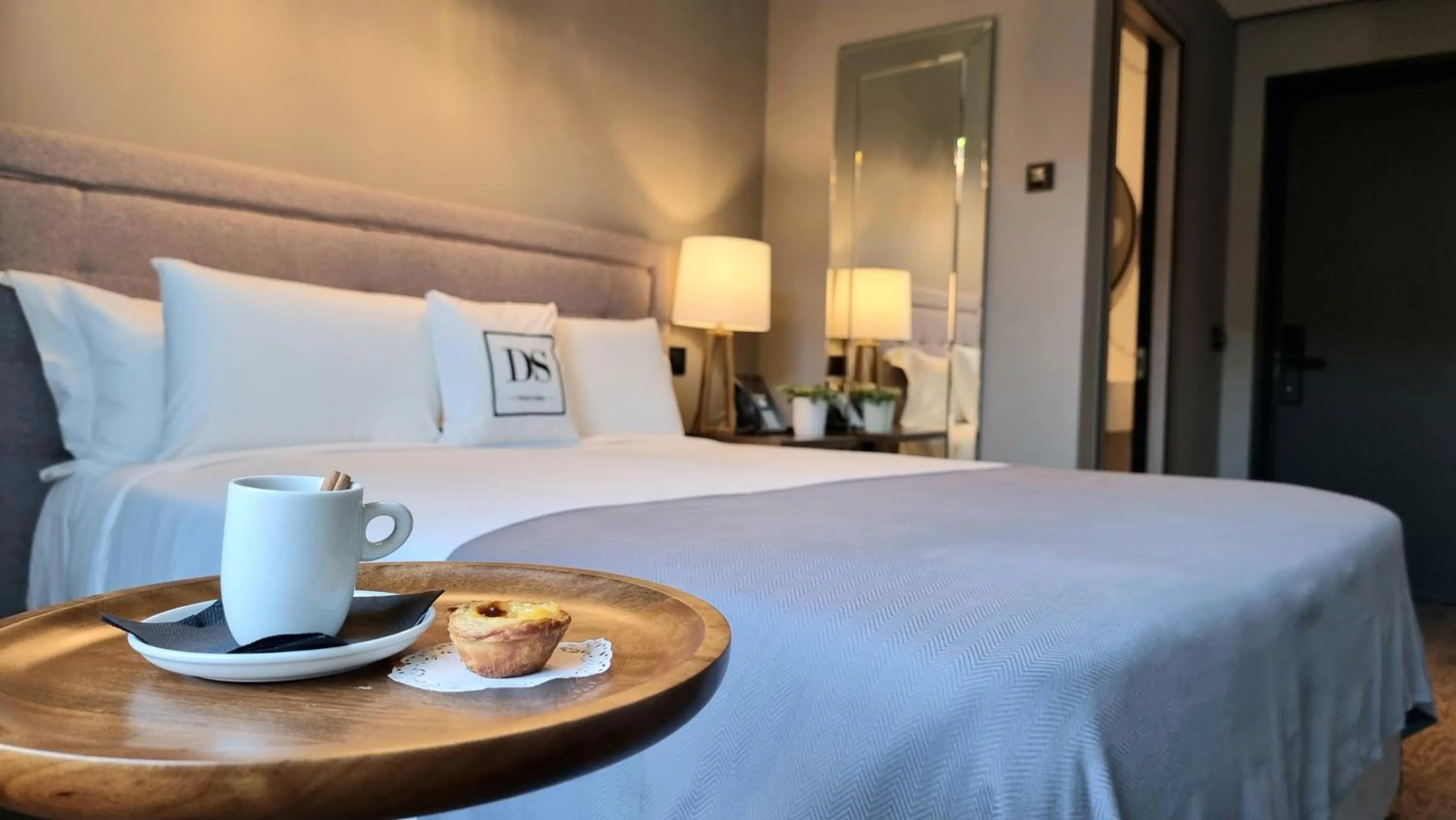 Bed in DS Hotel Lusopark