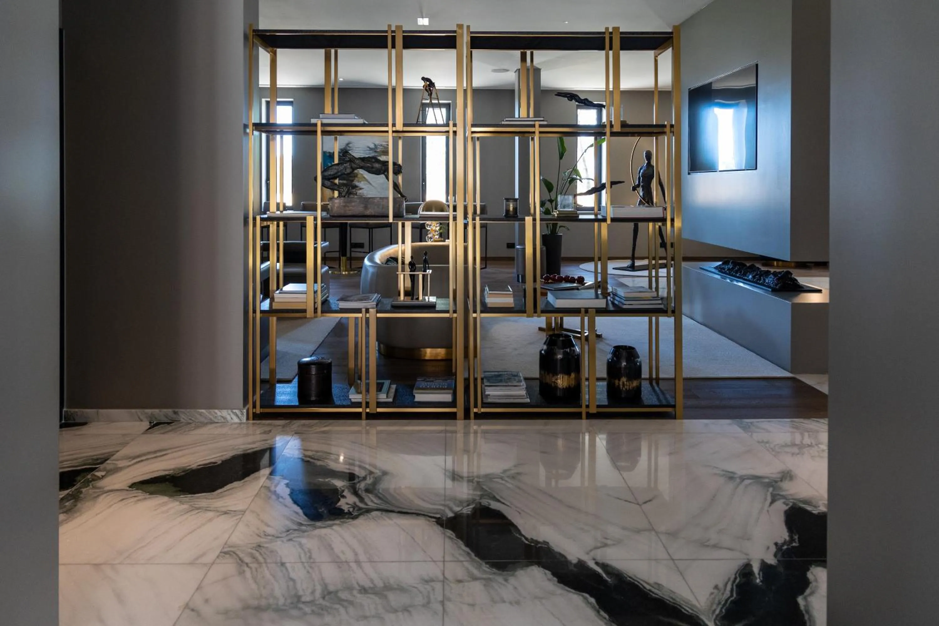 Communal lounge/ TV room in DS Hotel Lusopark