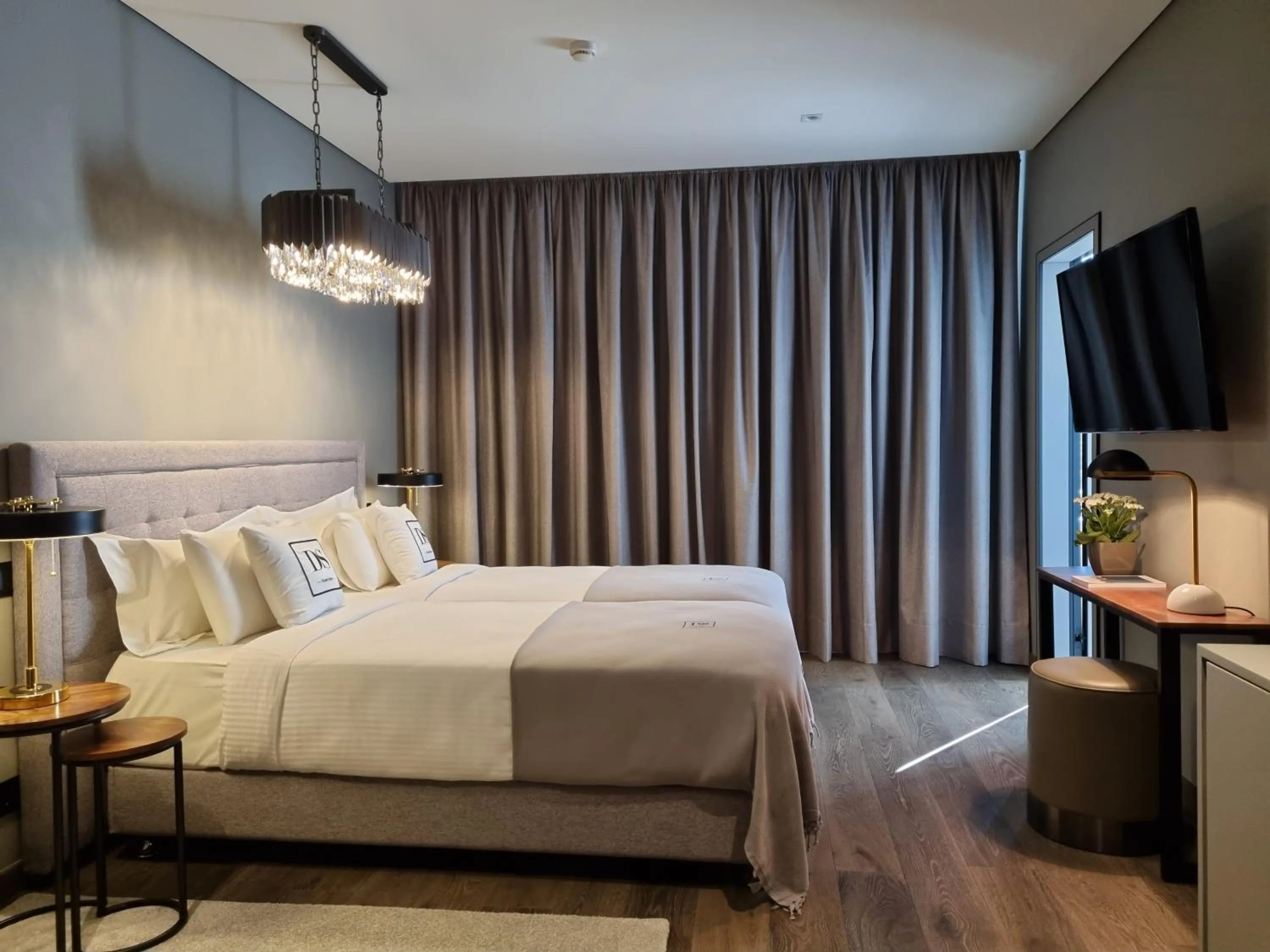 Bed in DS Hotel Lusopark