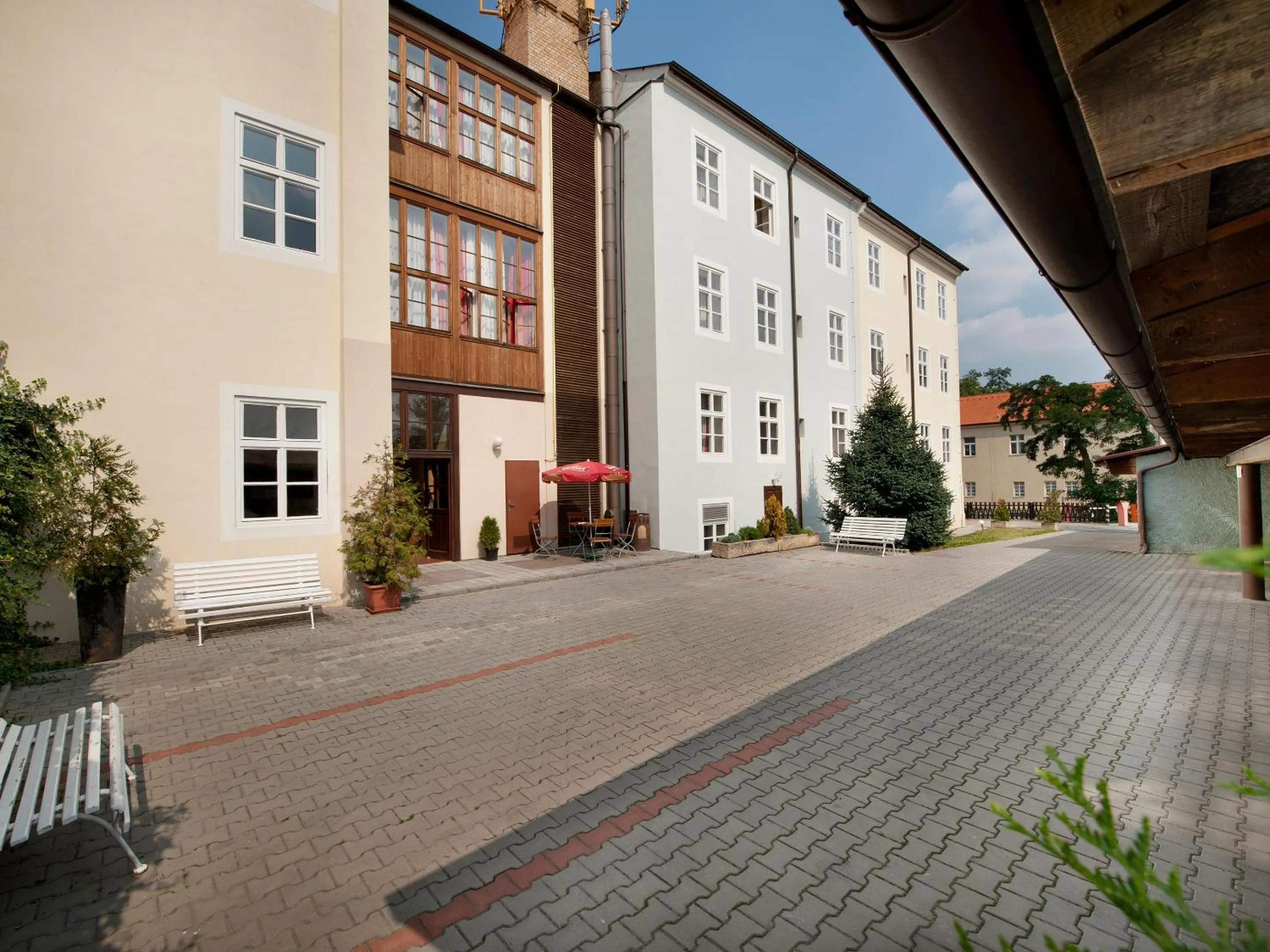 Property building in EA Hotel Jeleni Dvur Prague Castle