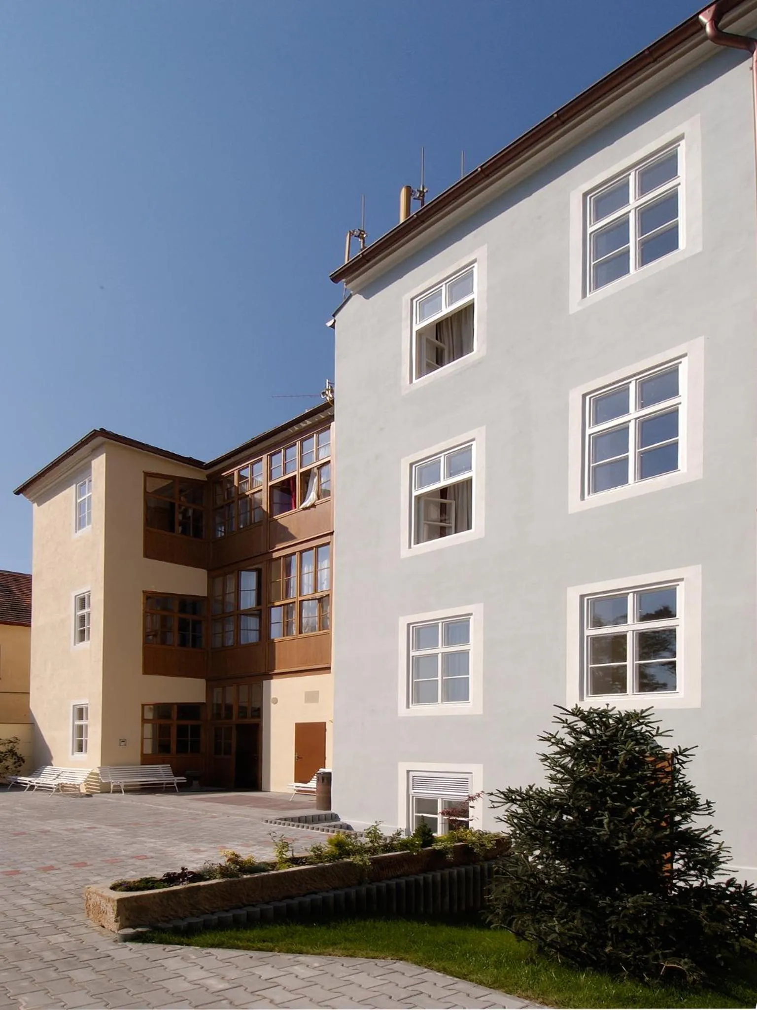 Facade/entrance in EA Hotel Jeleni Dvur Prague Castle