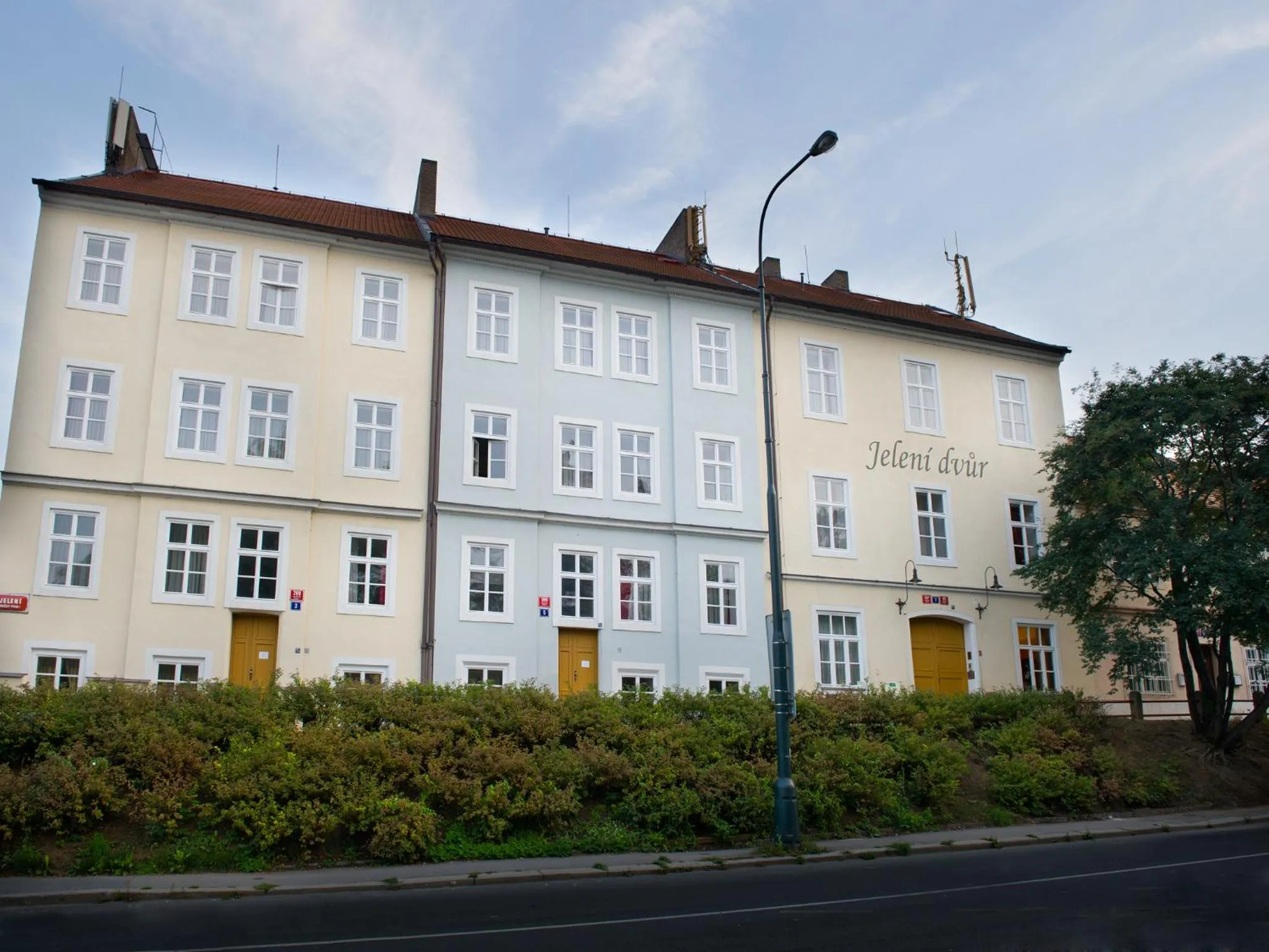 Facade/entrance in EA Hotel Jeleni Dvur Prague Castle