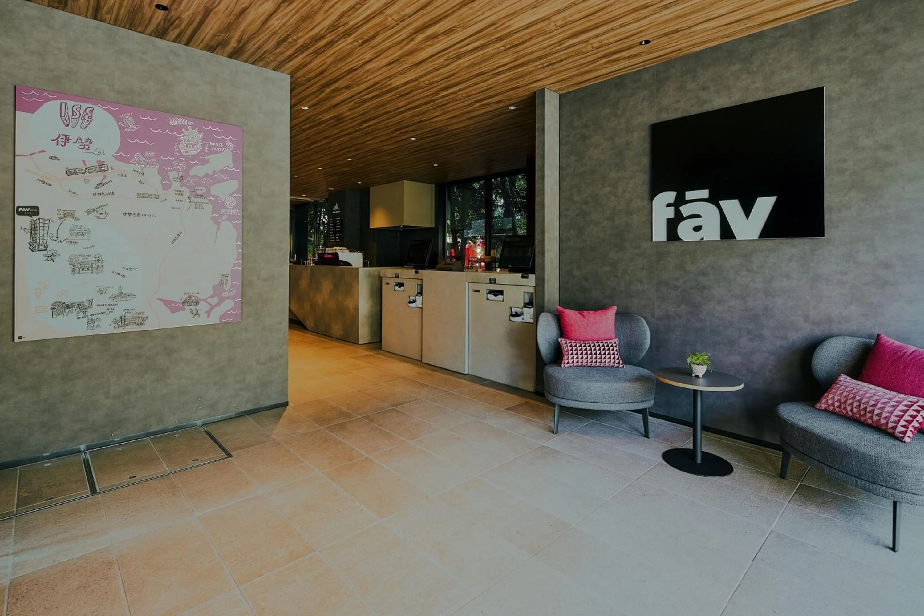 Lobby or reception in fav ISE