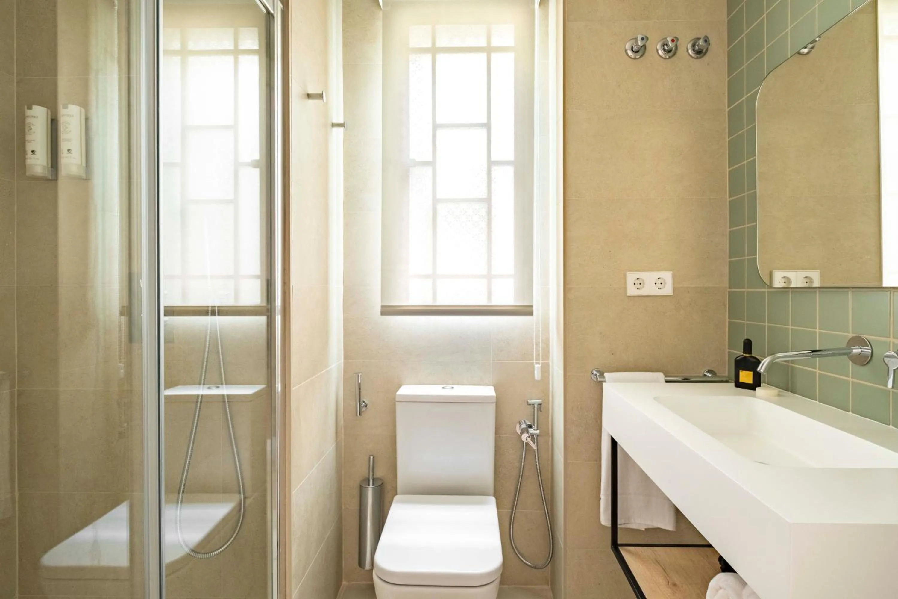 Bathroom in Aspasios Garden Apartments