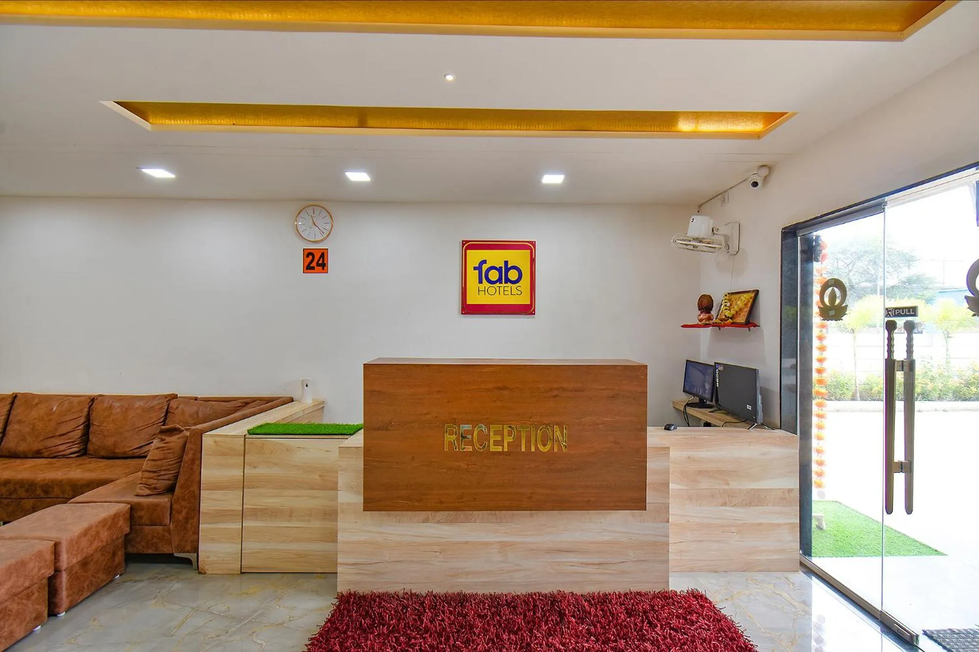 Lobby or reception in Via Tiru Residency