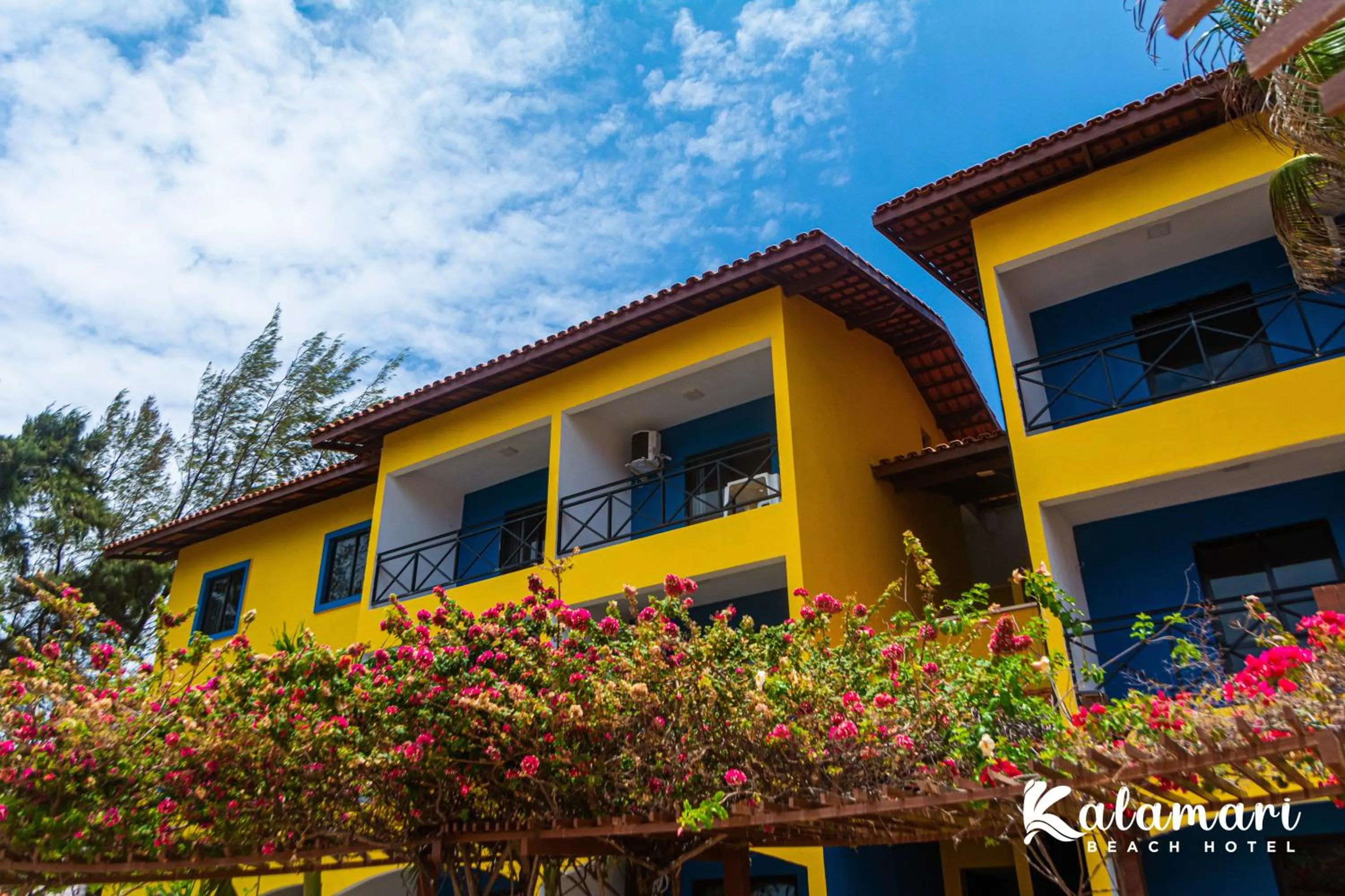 Property building in Kalamari Beach Hotel