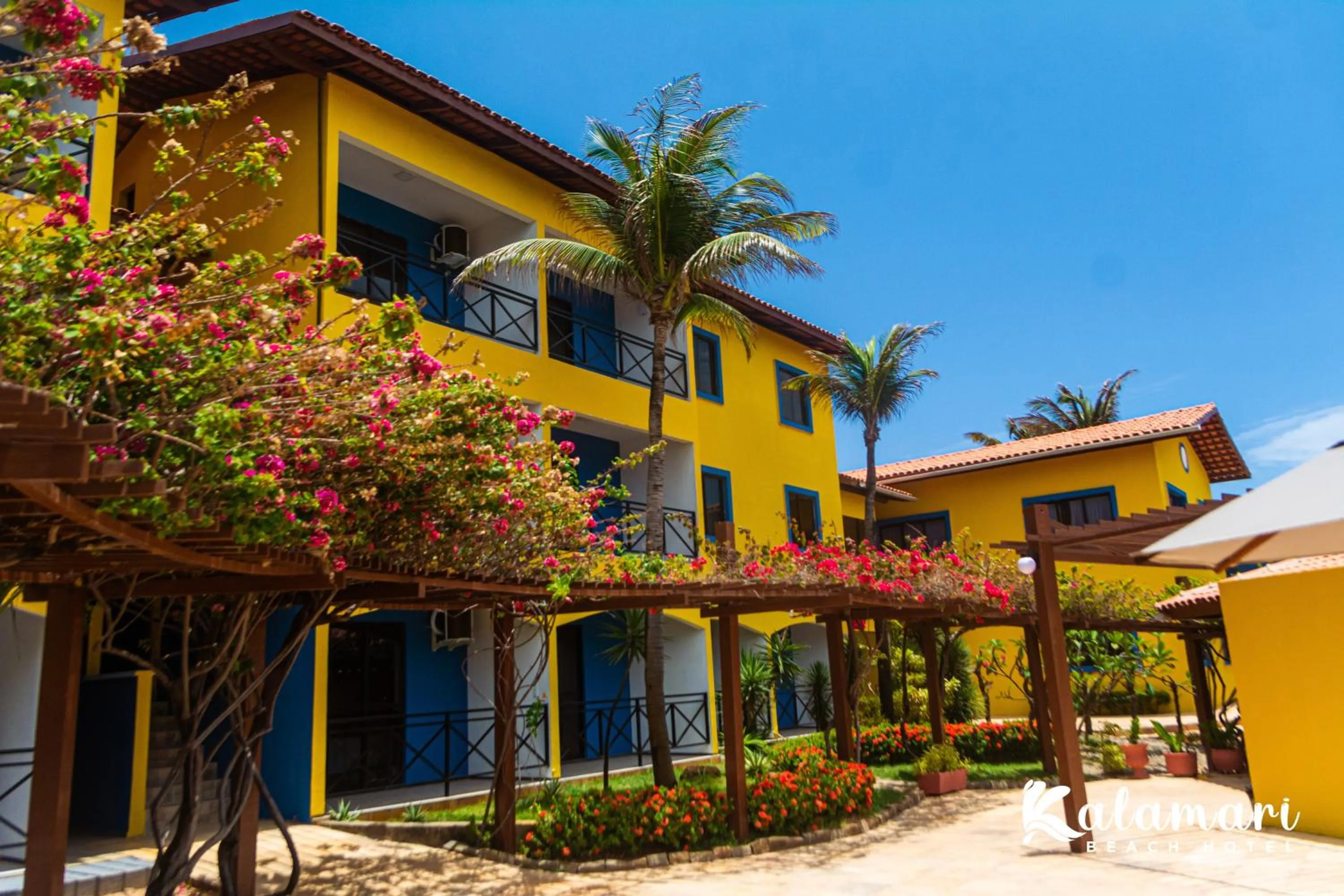 Property building in Kalamari Beach Hotel
