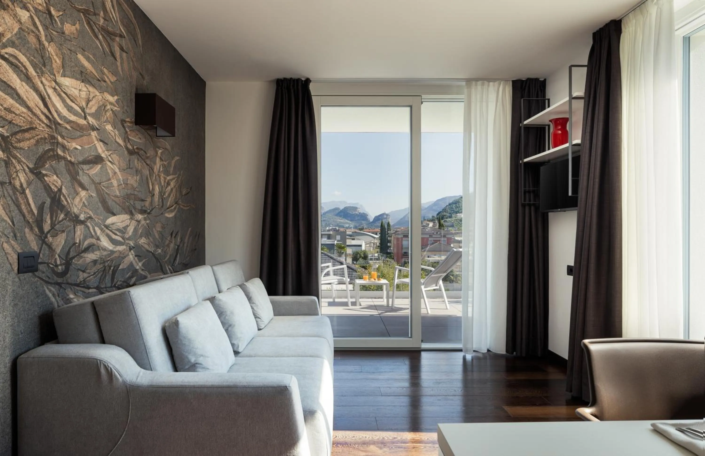 Living room in Aris Apartments & Sky Pool - Tonelli Hotels - Adult Friendly