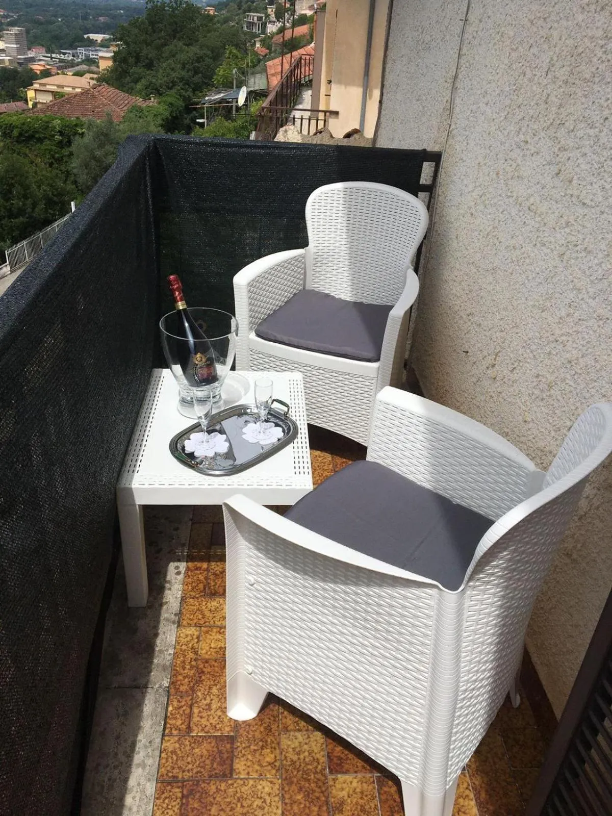 Balcony/Terrace in B&B Belvedere