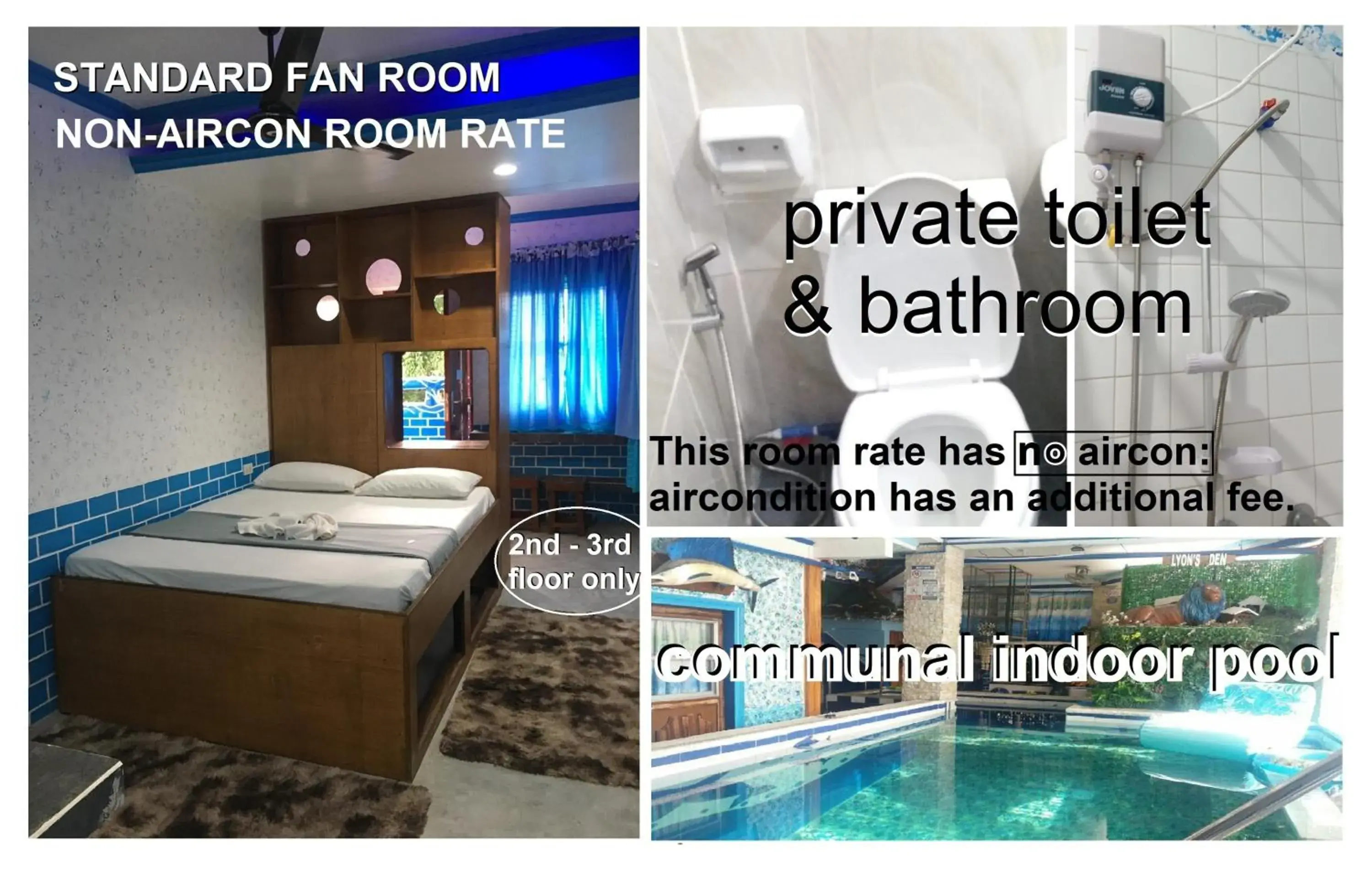 Standard Double Room with Fan in Daniela's Place Standard Double Room with Fan in Daniela's Place