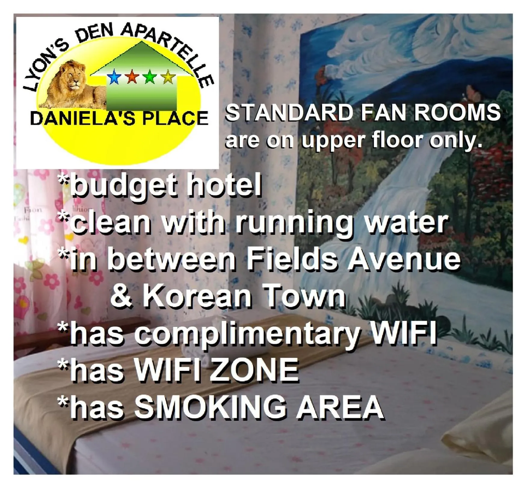 Bed in Daniela's Place