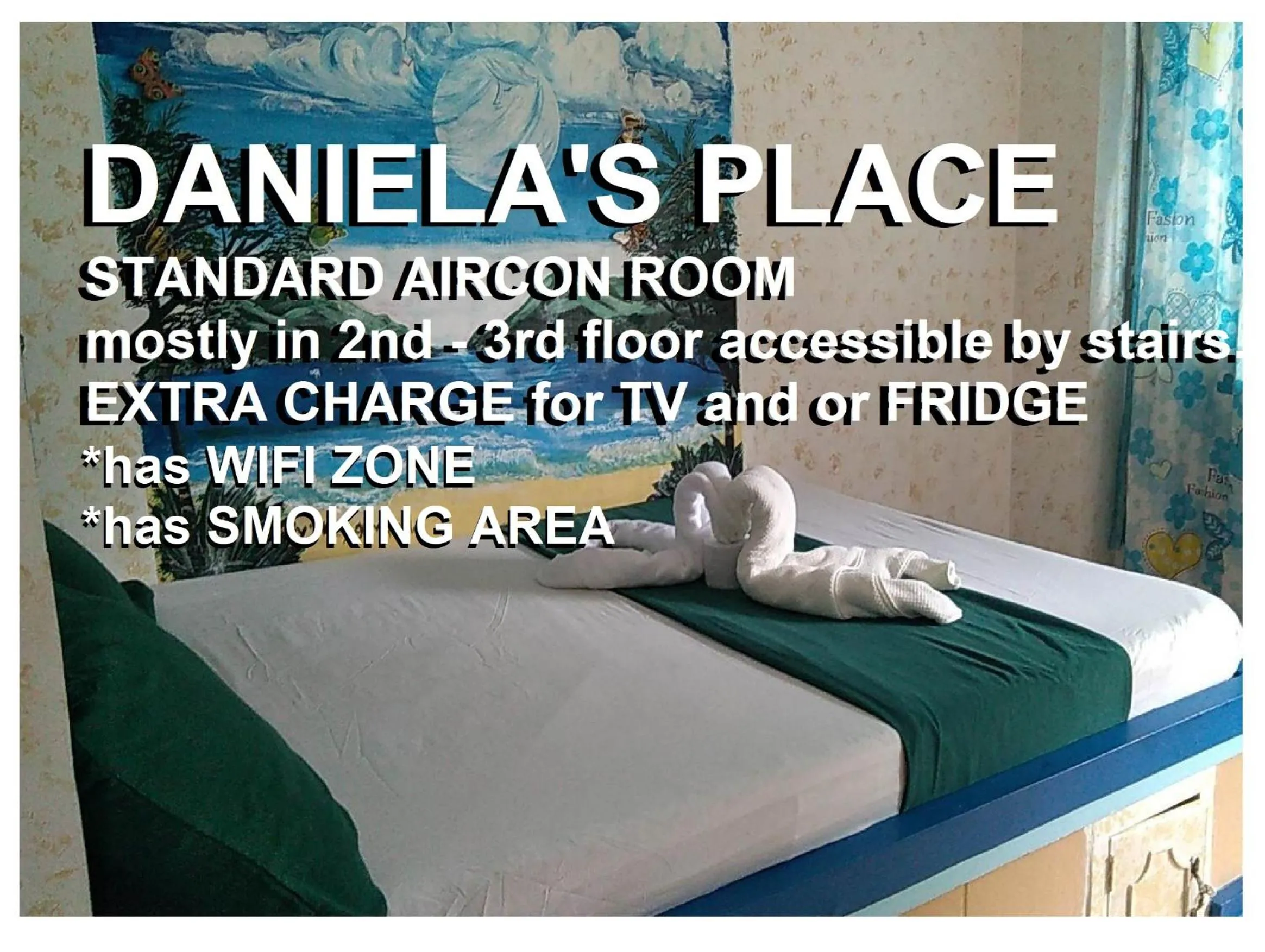 Bed in Daniela's Place