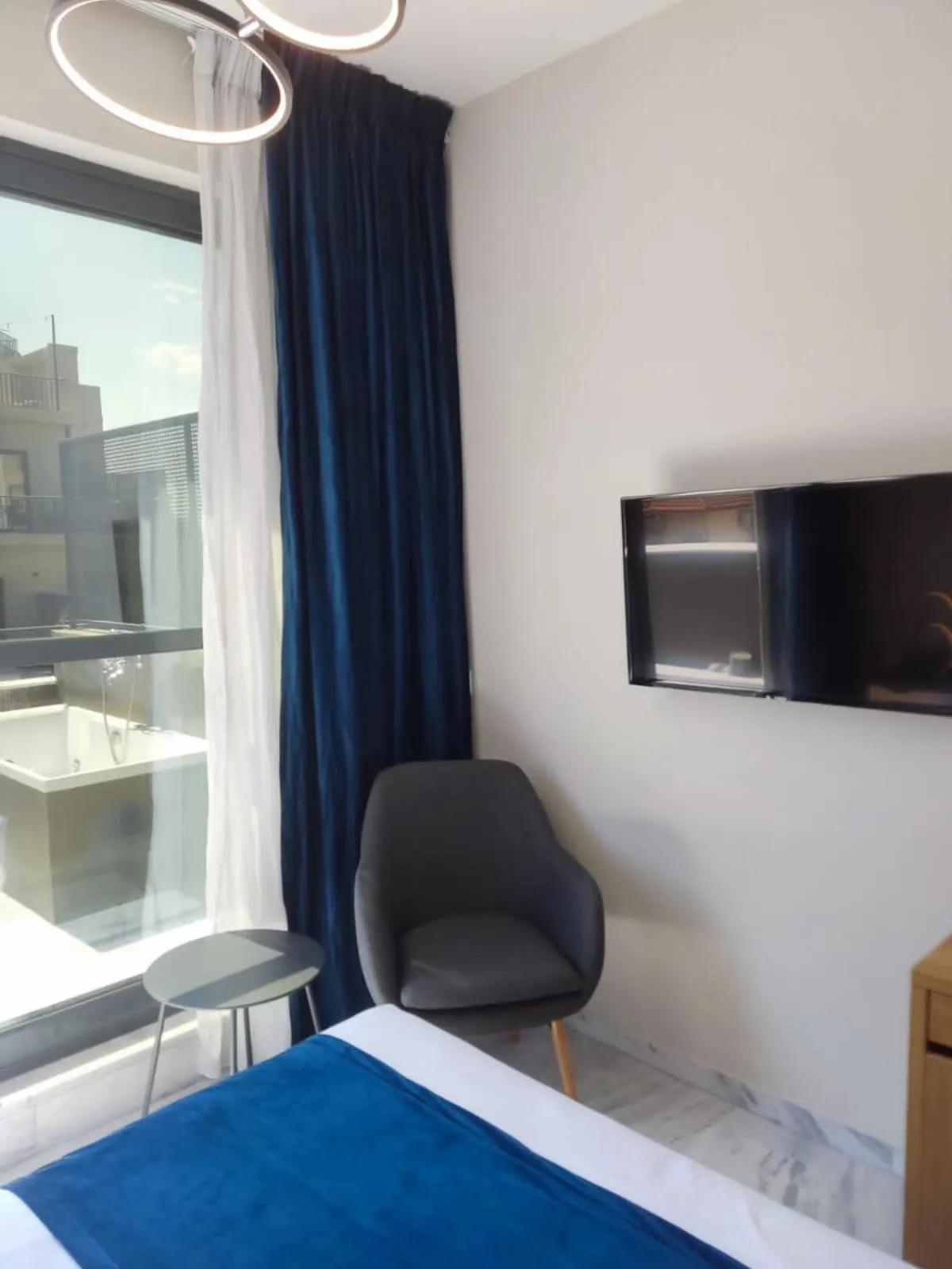 Decorative detail, Bed in Trendy Hotel by Athens Prime Hotels