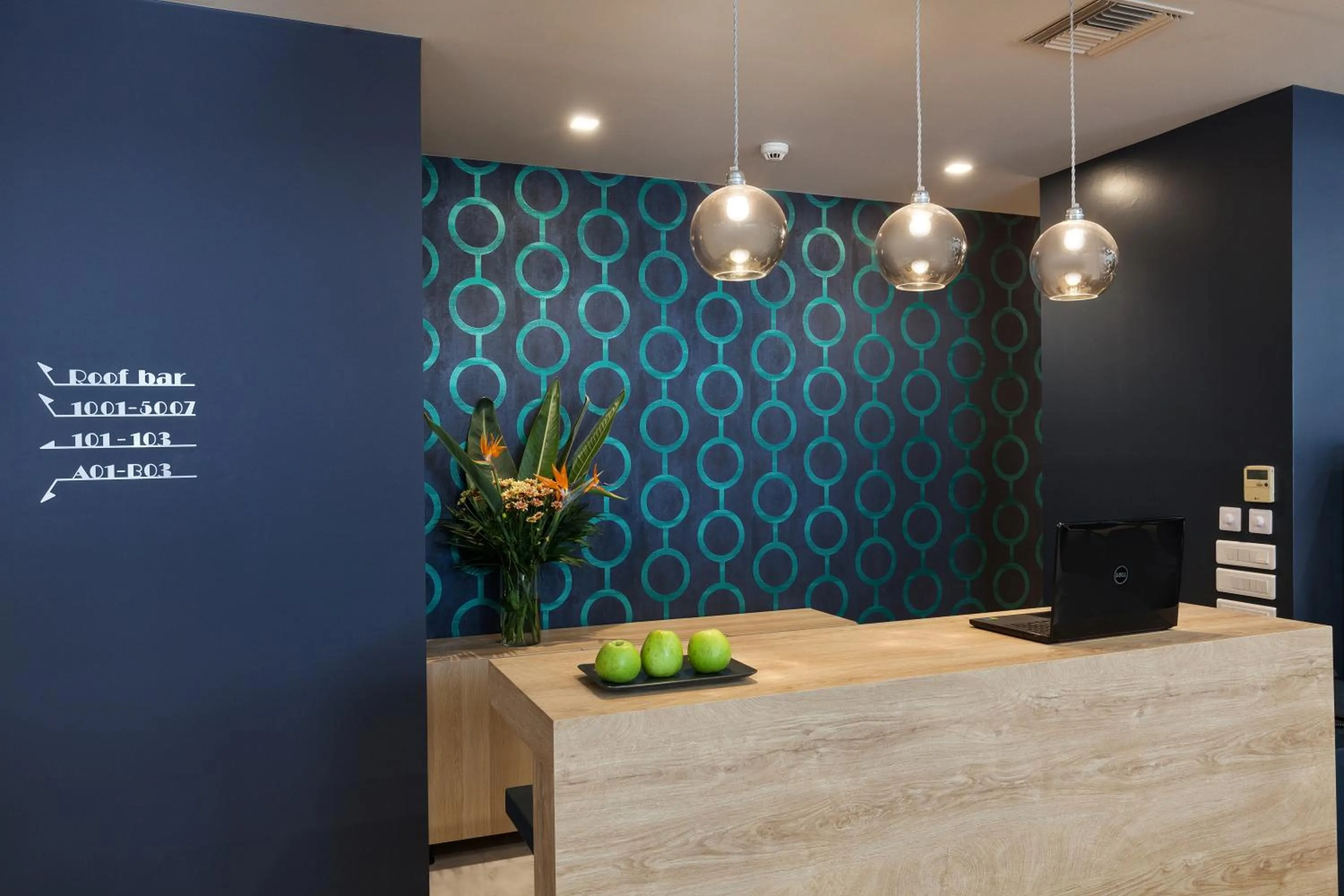 Lobby or reception in Trendy Hotel by Athens Prime Hotels