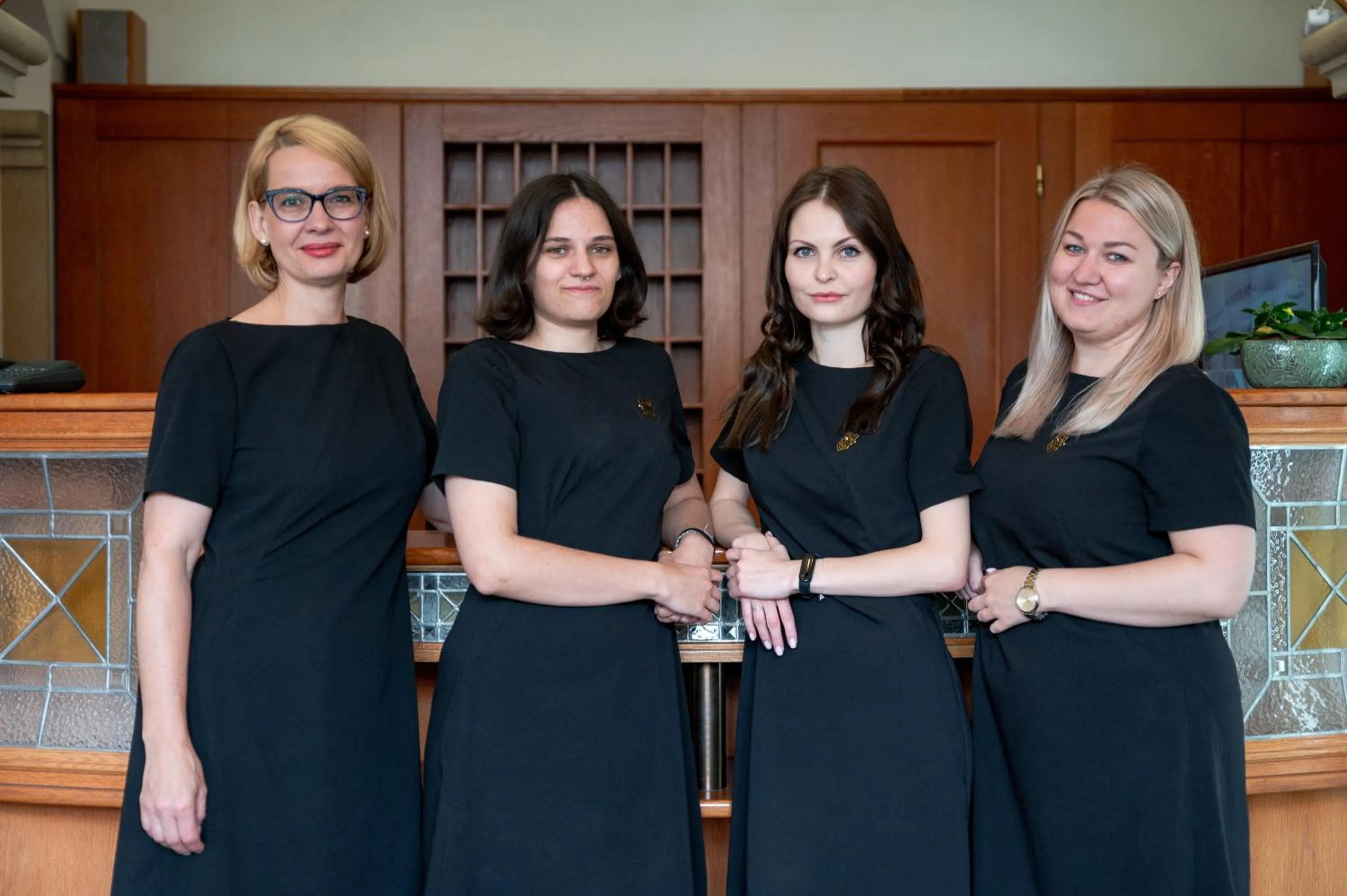 Lobby or reception in Hotel U Královny Elišky