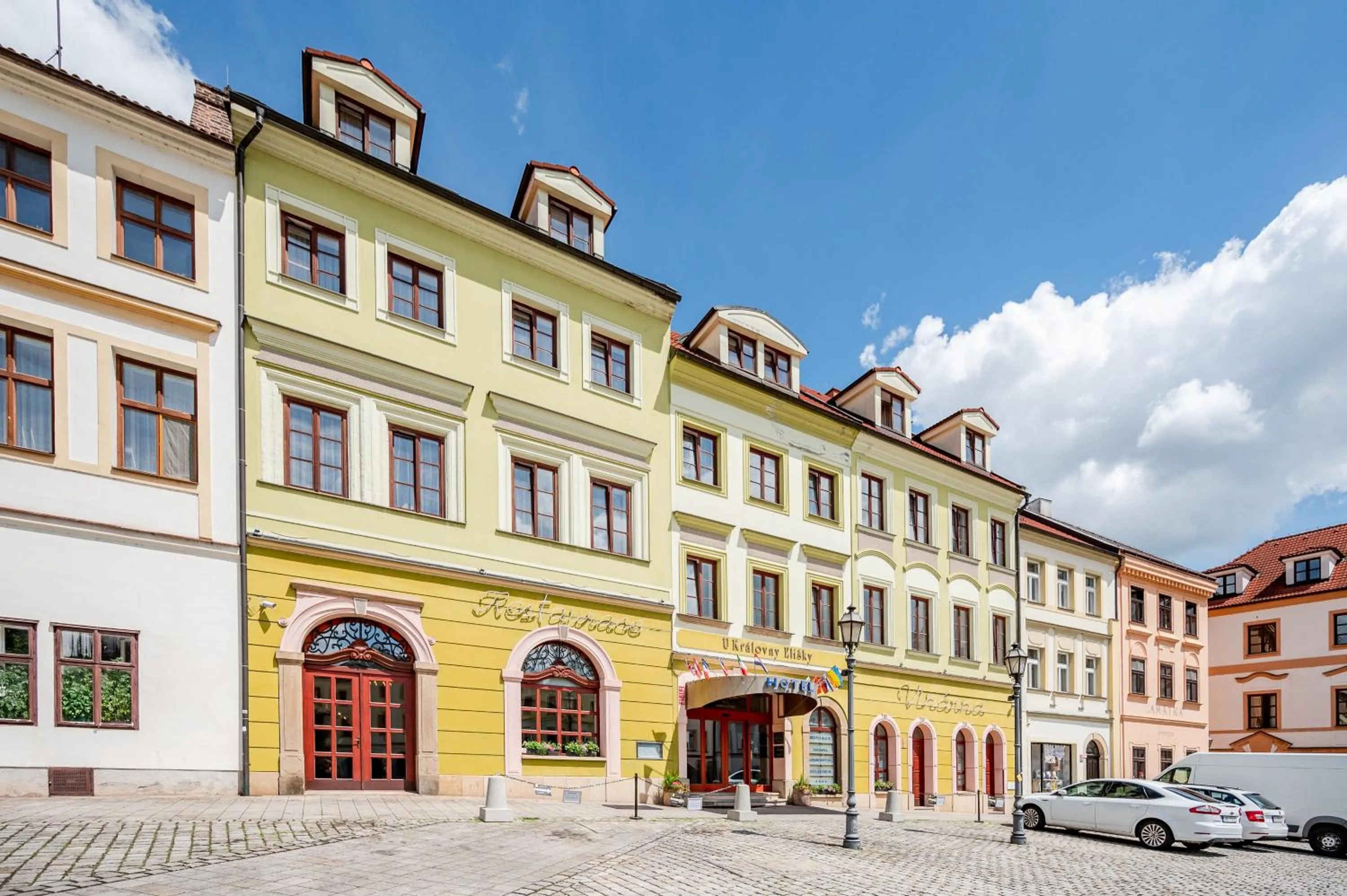 Property building in Hotel U Královny Elišky