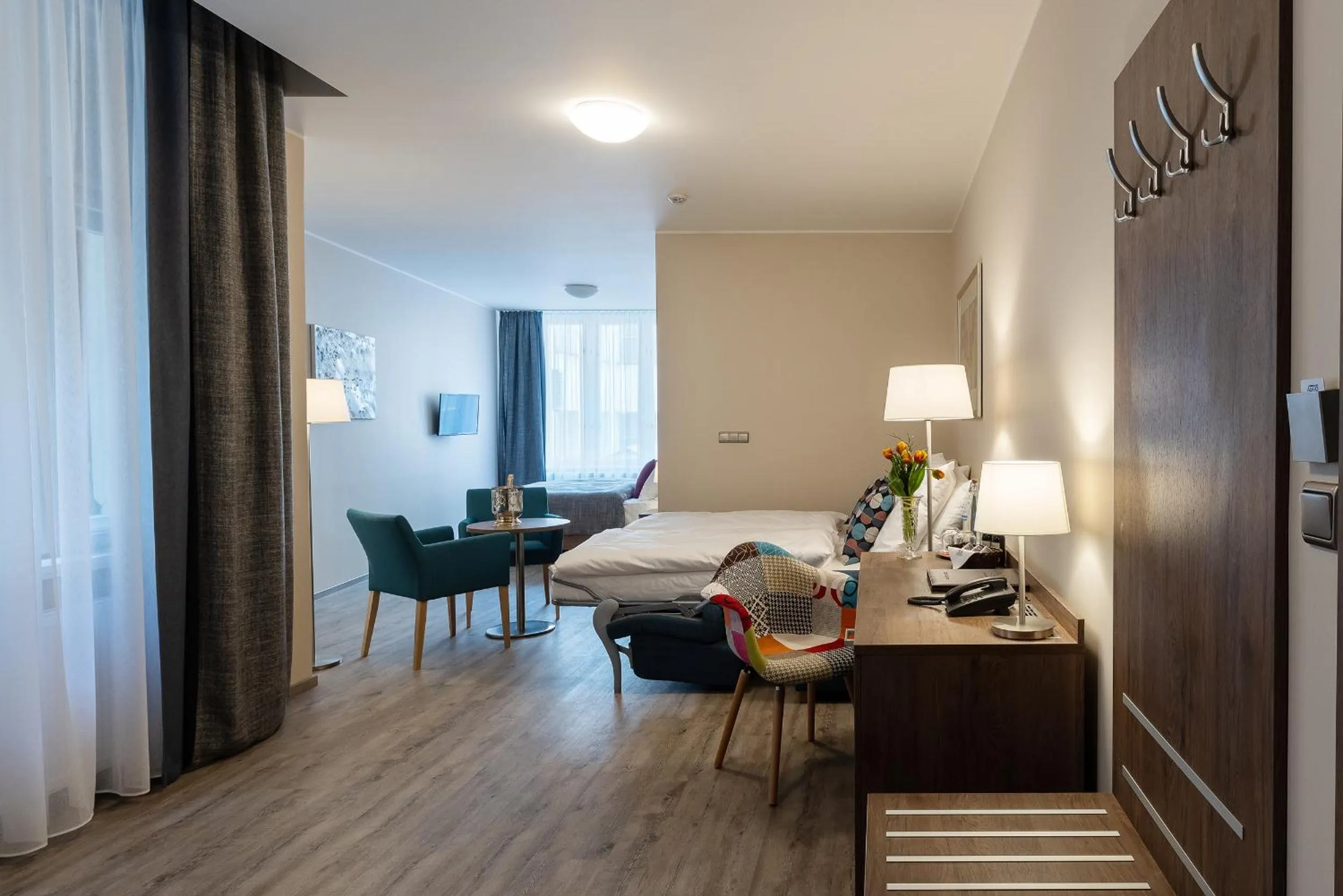 Photo of the whole room, Bed in Hotel Melantrich Old Town