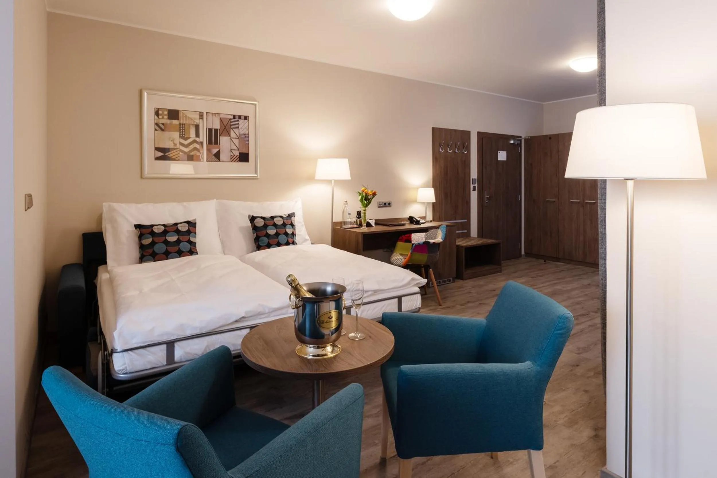 Bed in Hotel Melantrich Old Town