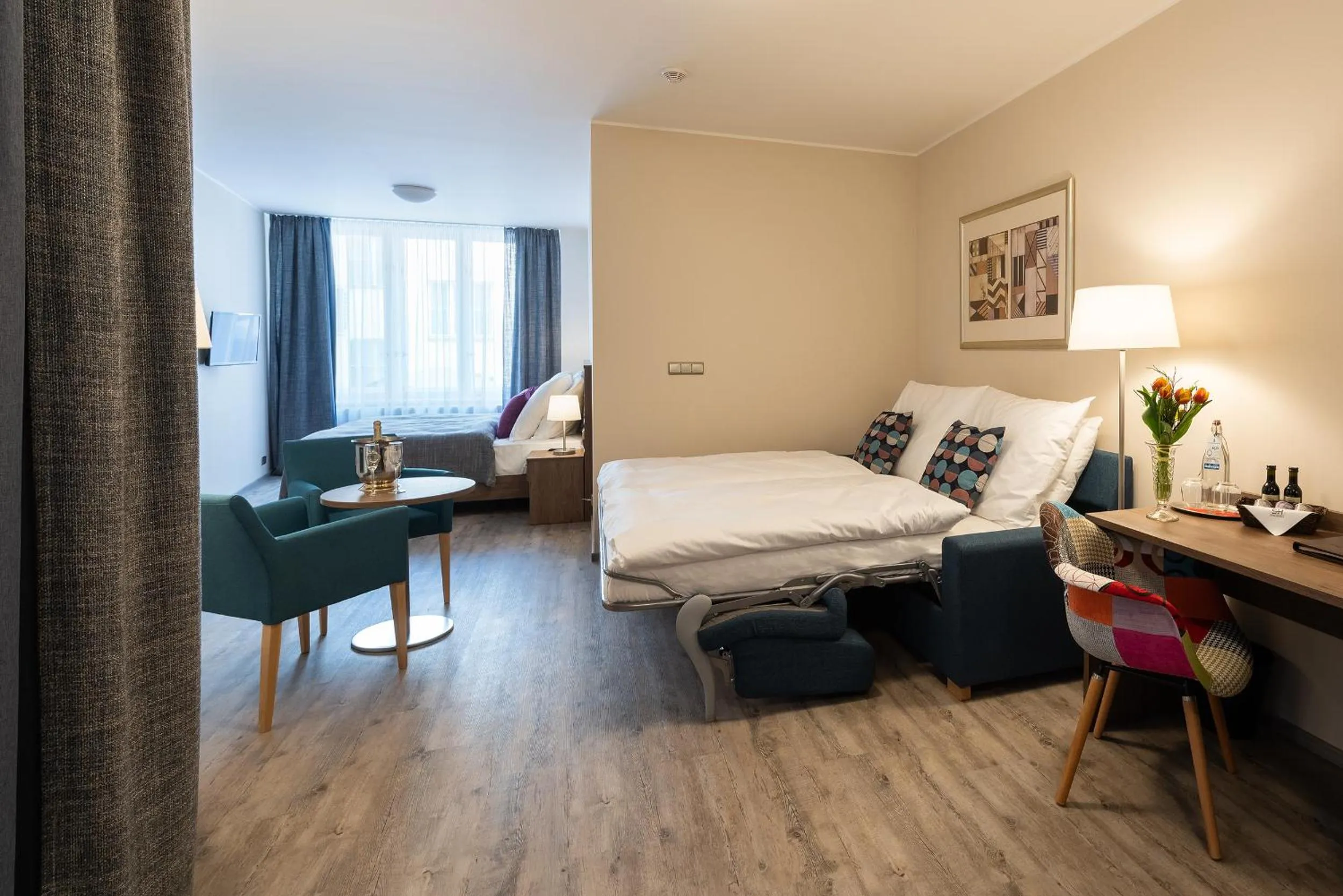 Bed in Hotel Melantrich Old Town