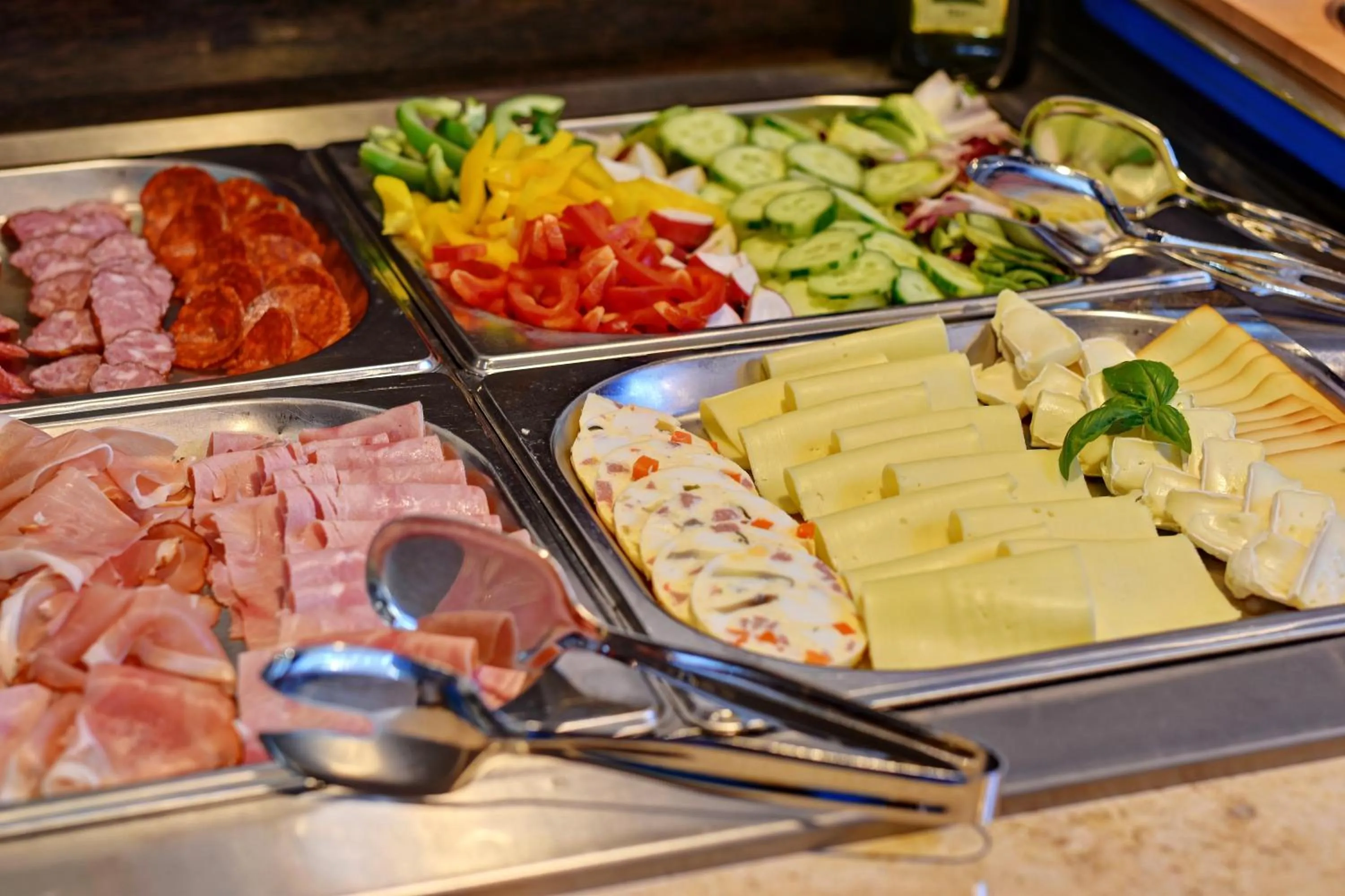 Buffet breakfast in Hotel La Passionaria