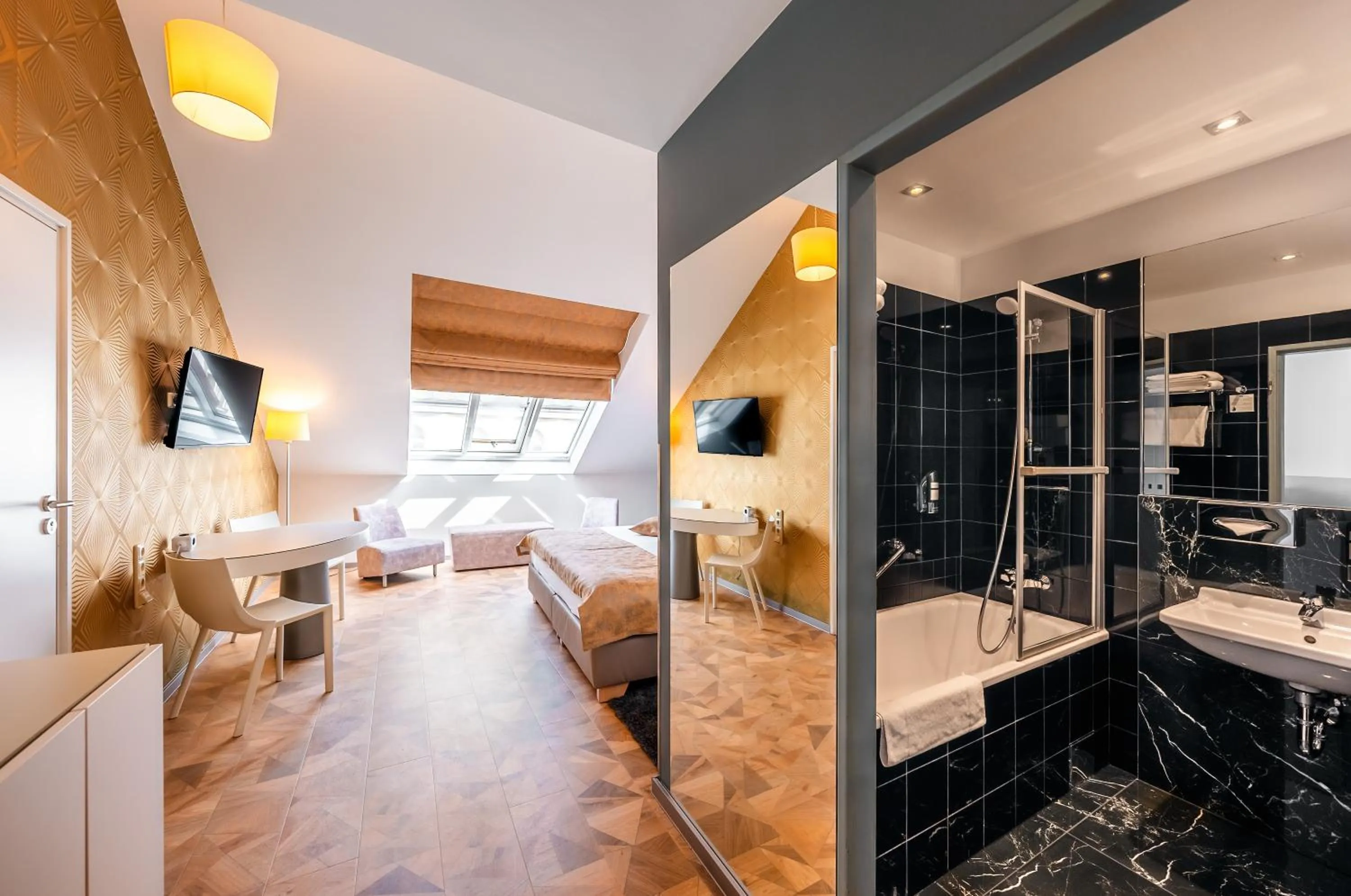 Bedroom in Grandium Hotel Prague