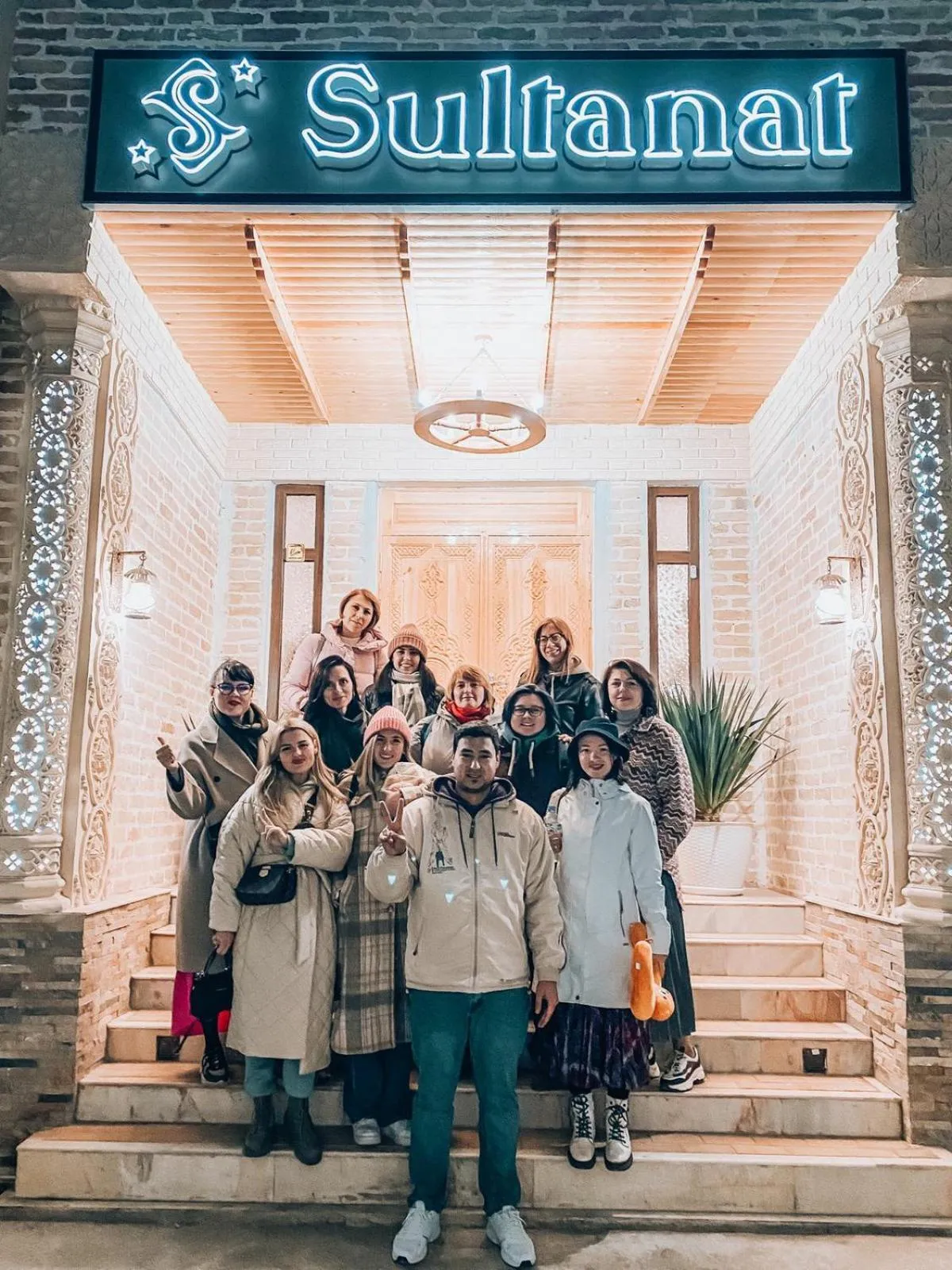 Facade/entrance in Sultanat Hotel