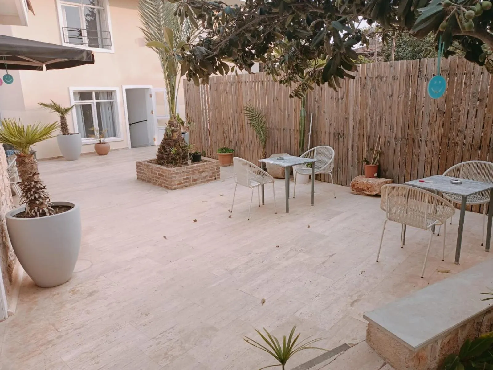 Patio in House of Good Things