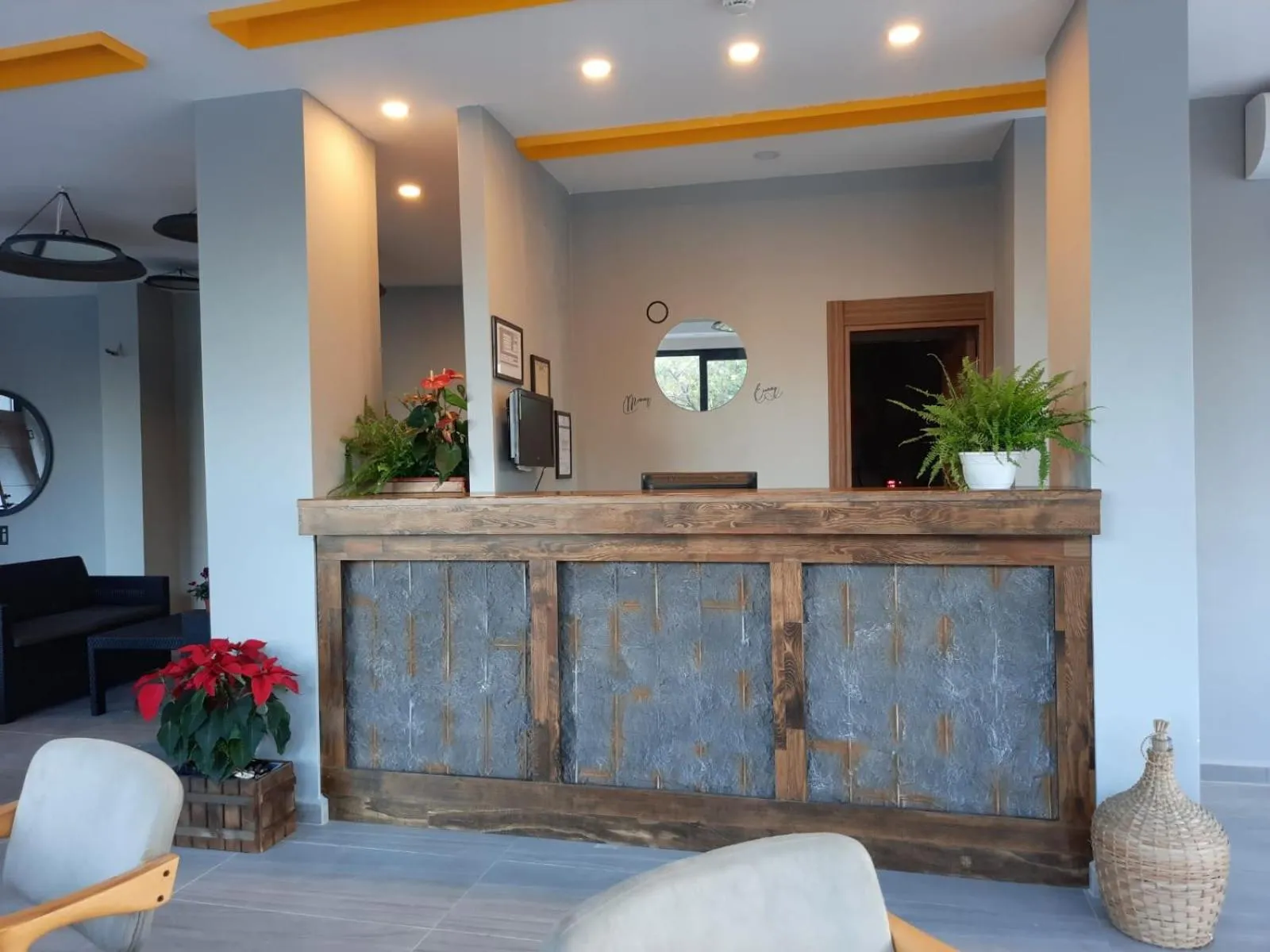 Lobby or reception in NORTH WIND HOTELS - Karaburun