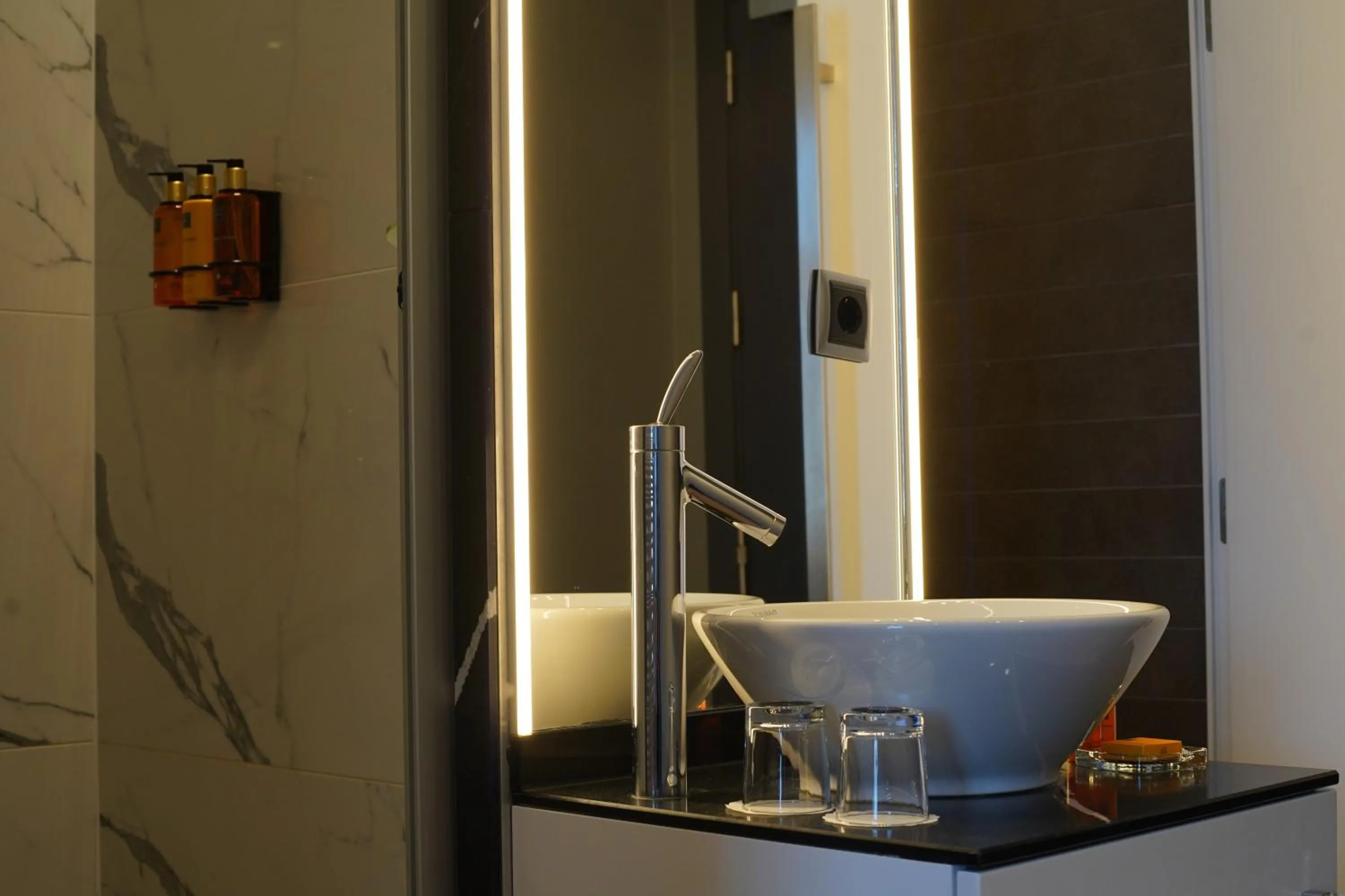 Bathroom in 987 Design Prague Hotel