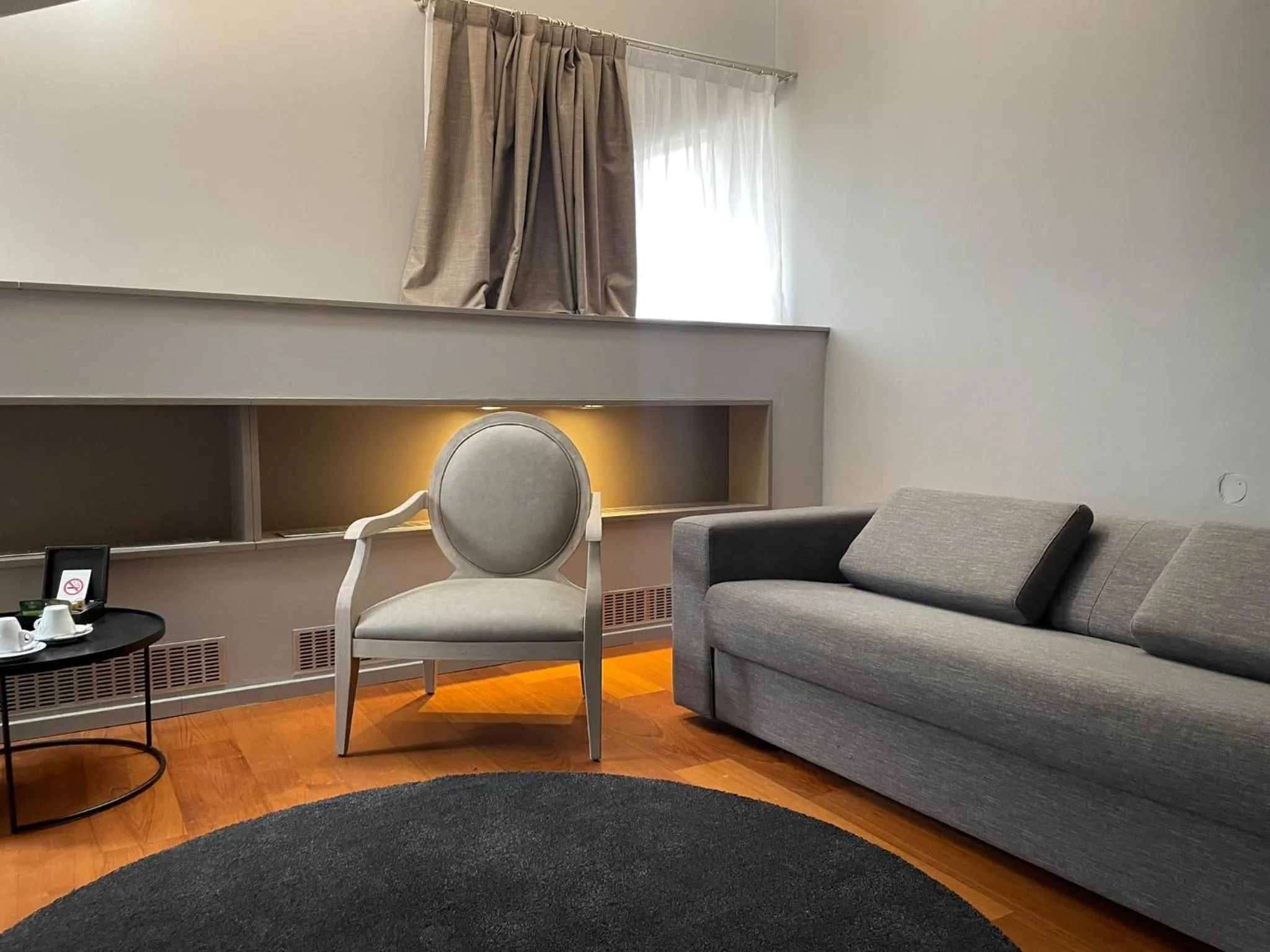 Living room in 987 Design Prague Hotel