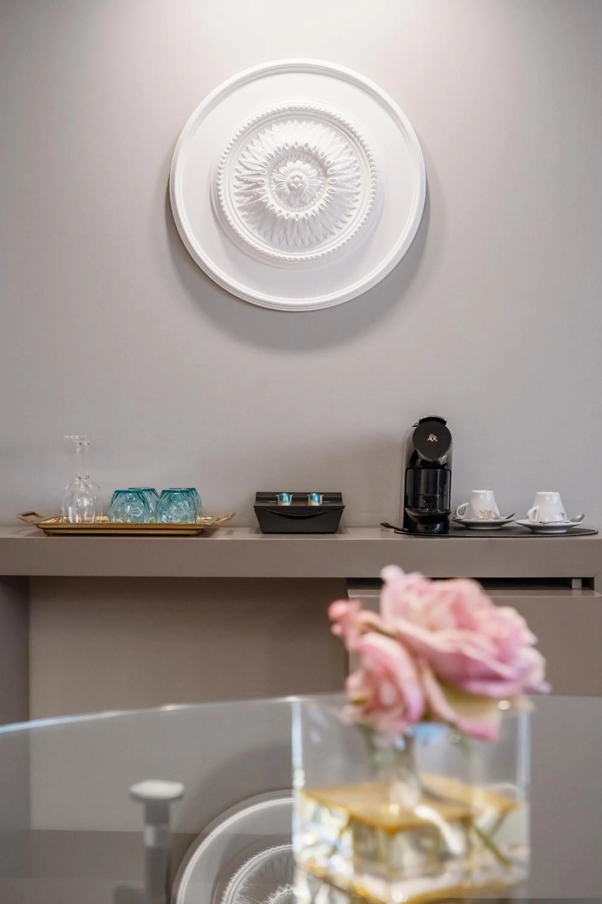 Coffee/tea facilities in 987 Design Prague Hotel