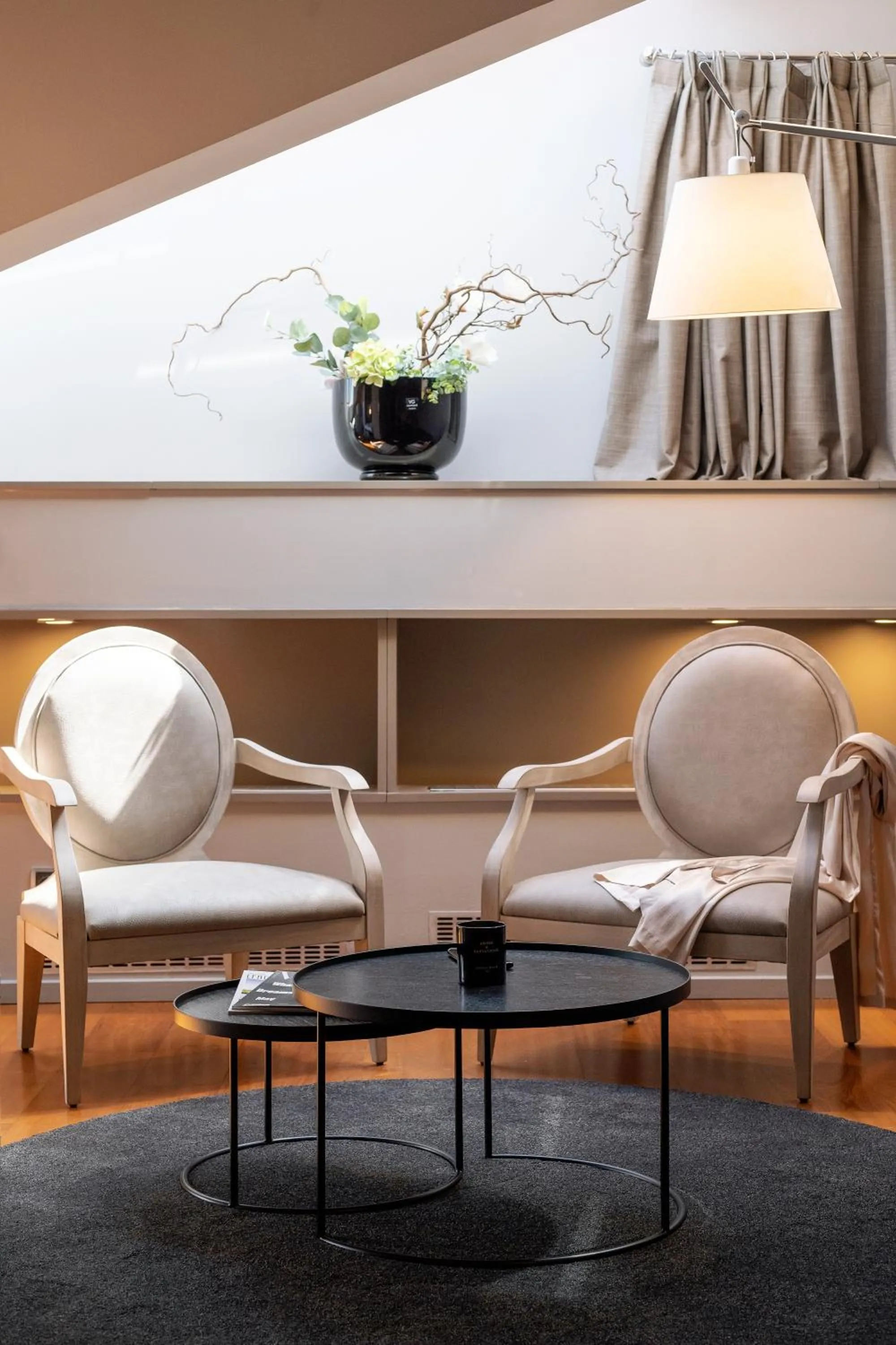 Living room in 987 Design Prague Hotel