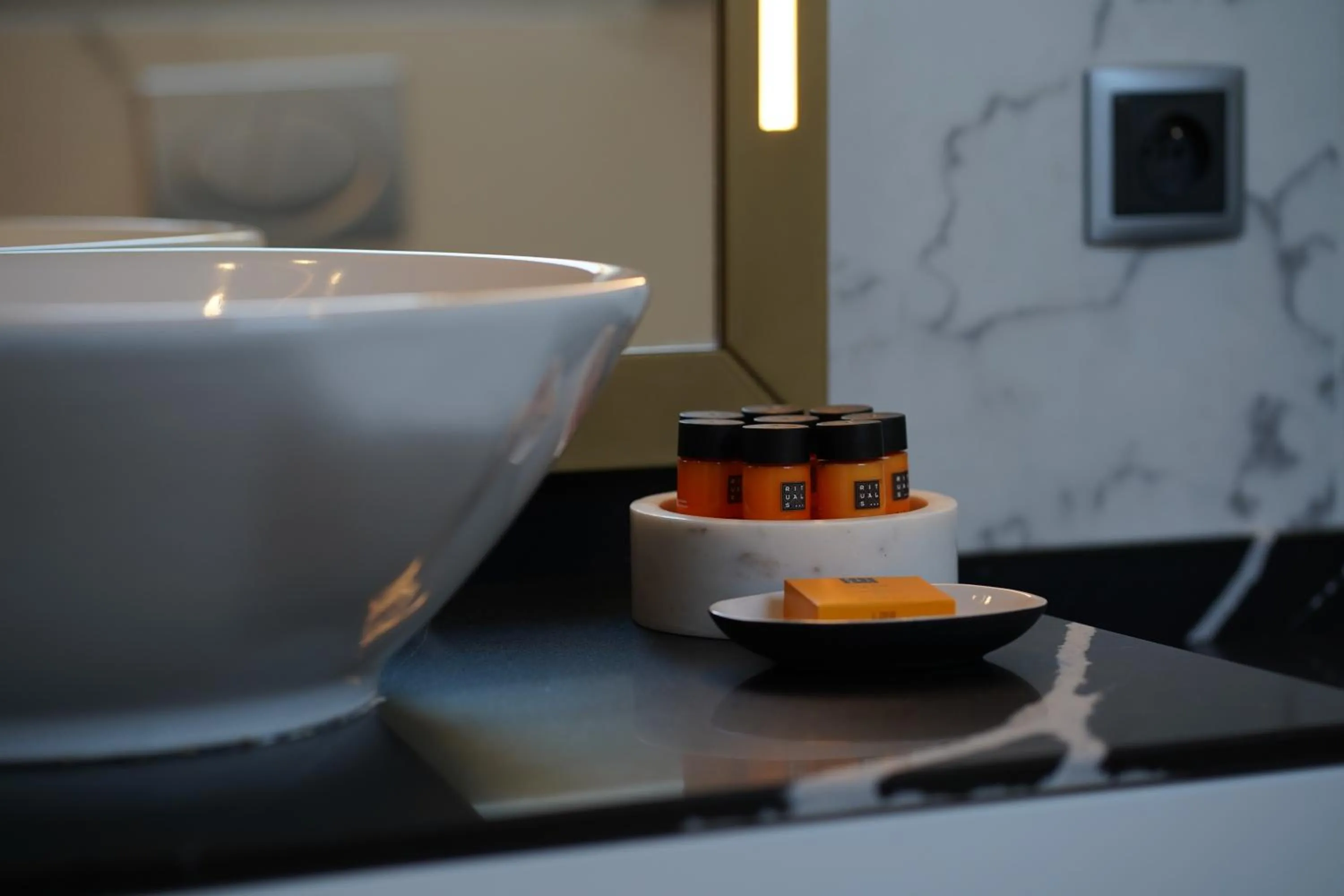 Bathroom in 987 Design Prague Hotel