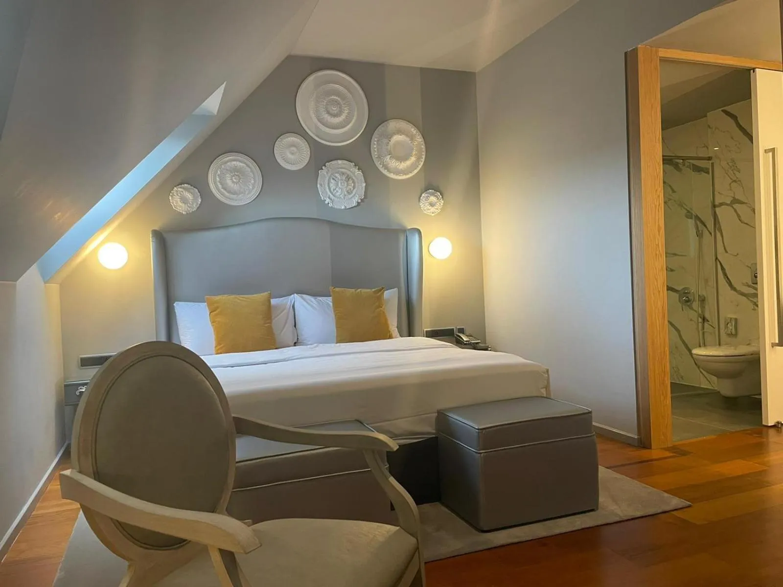 Bedroom, Bed in 987 Design Prague Hotel