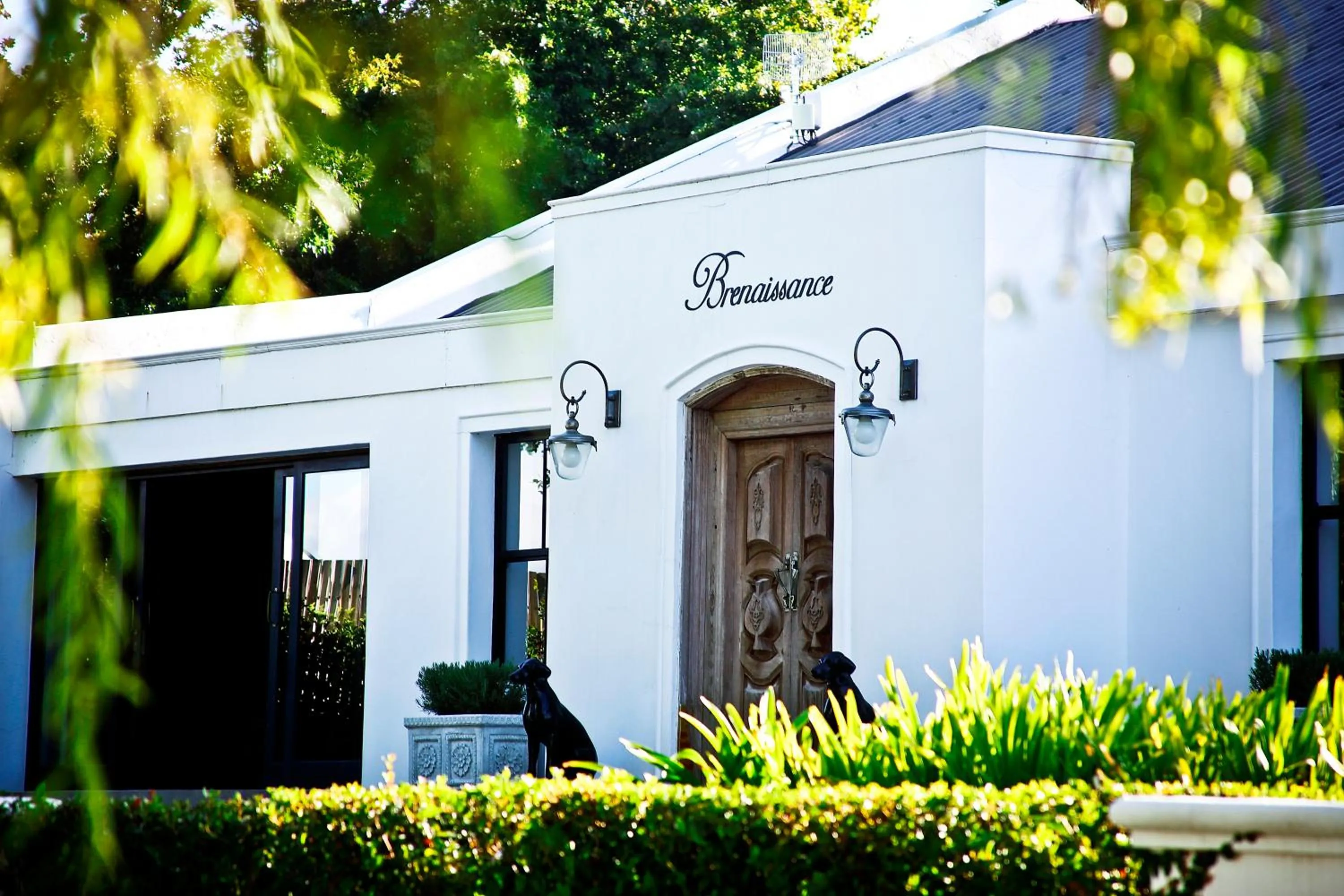 Facade/entrance in Brenaissance Wine & Stud Estate