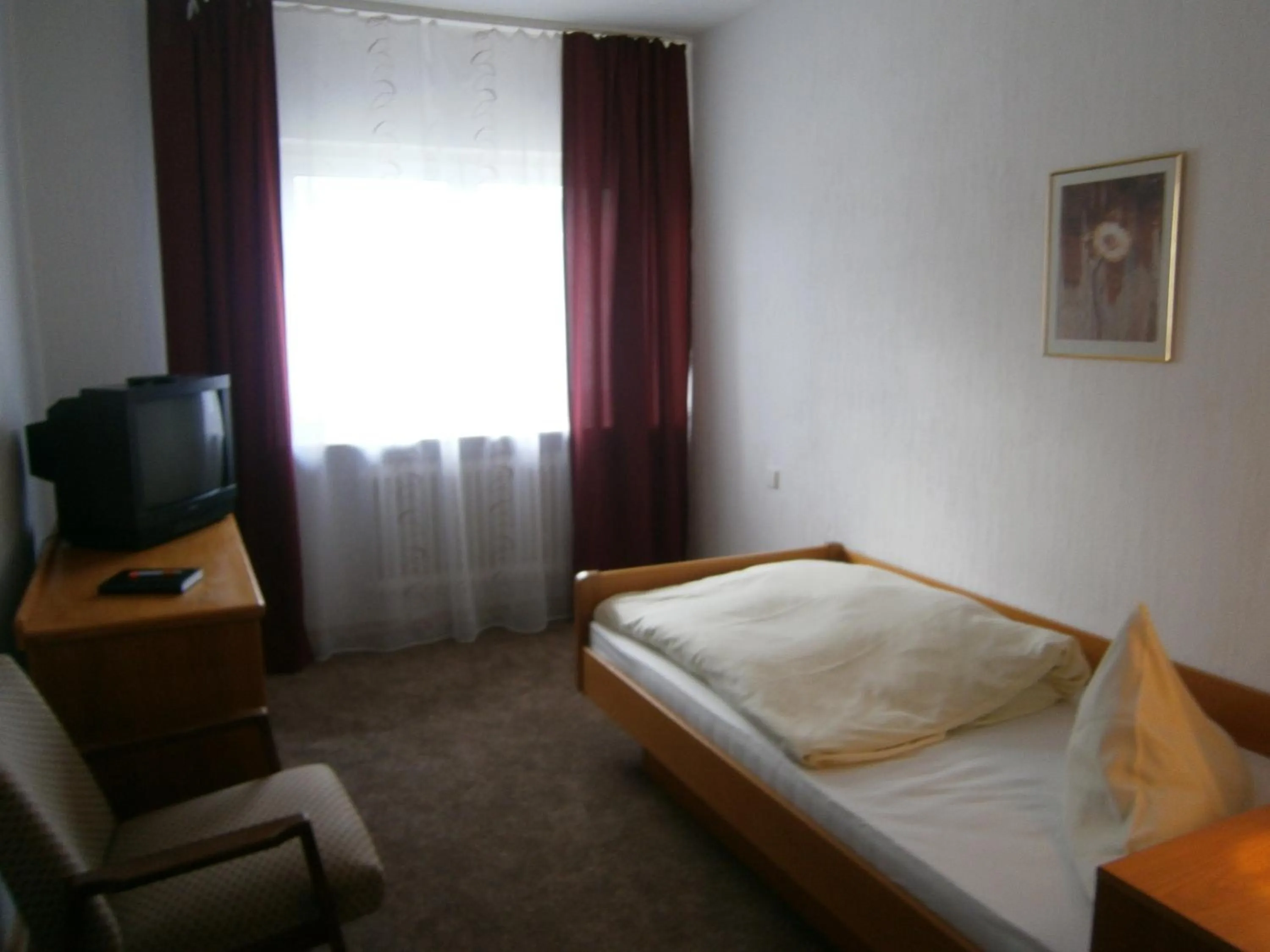 Bed in Hotel Strauss