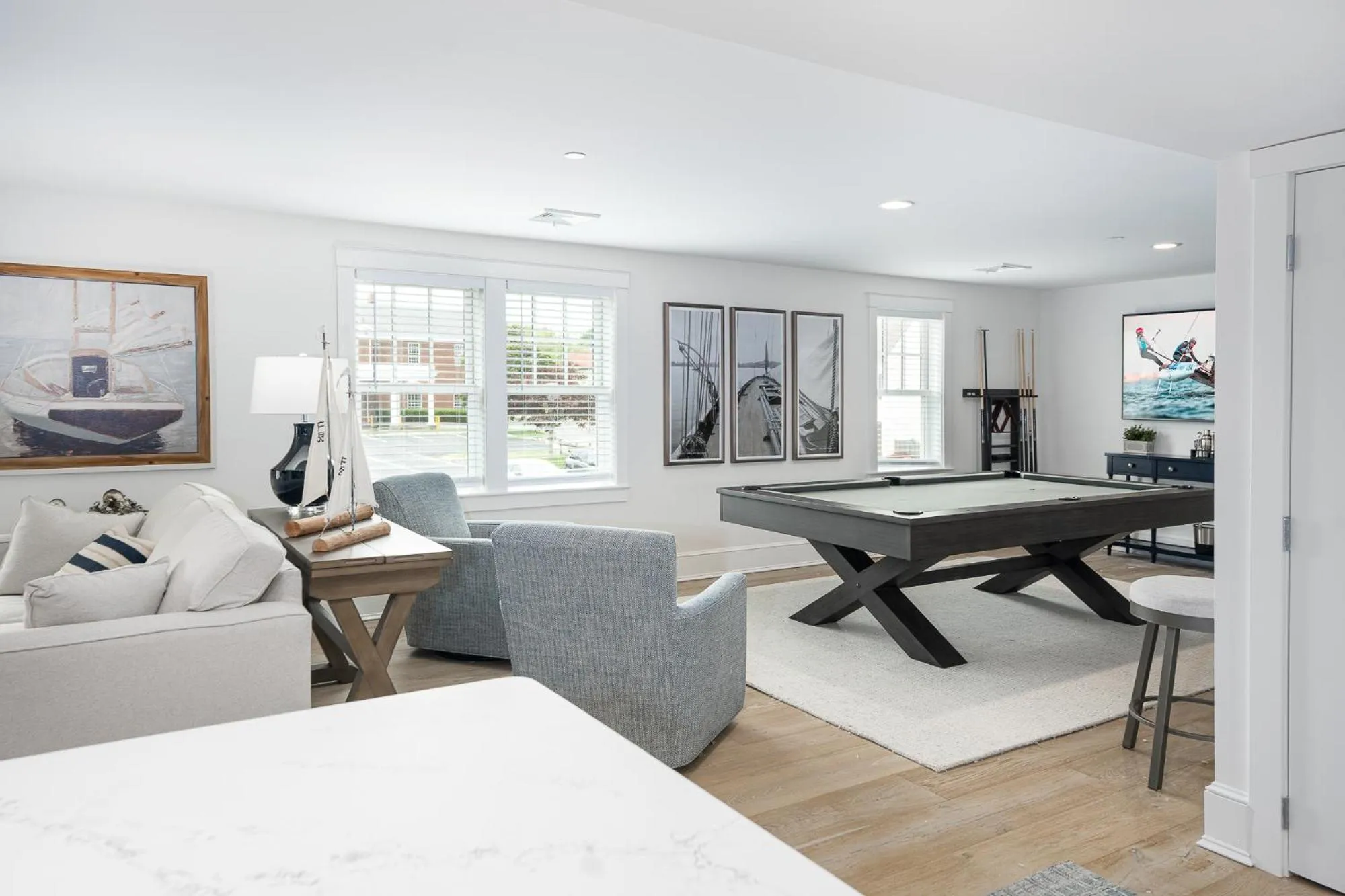 Living room in Thomas Sea Suites at Harbourtown