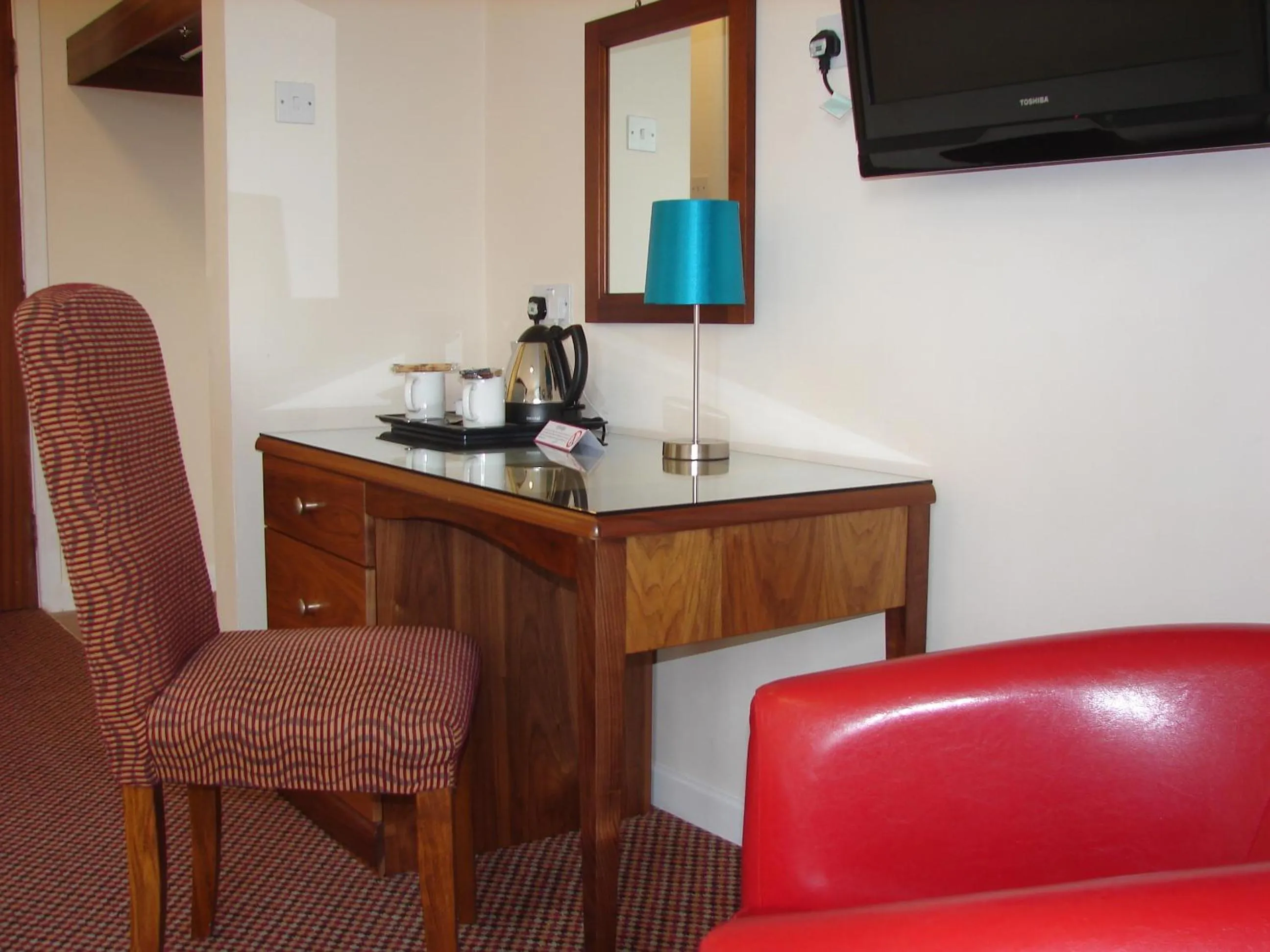 Seating area in The Star and Garter Hotel