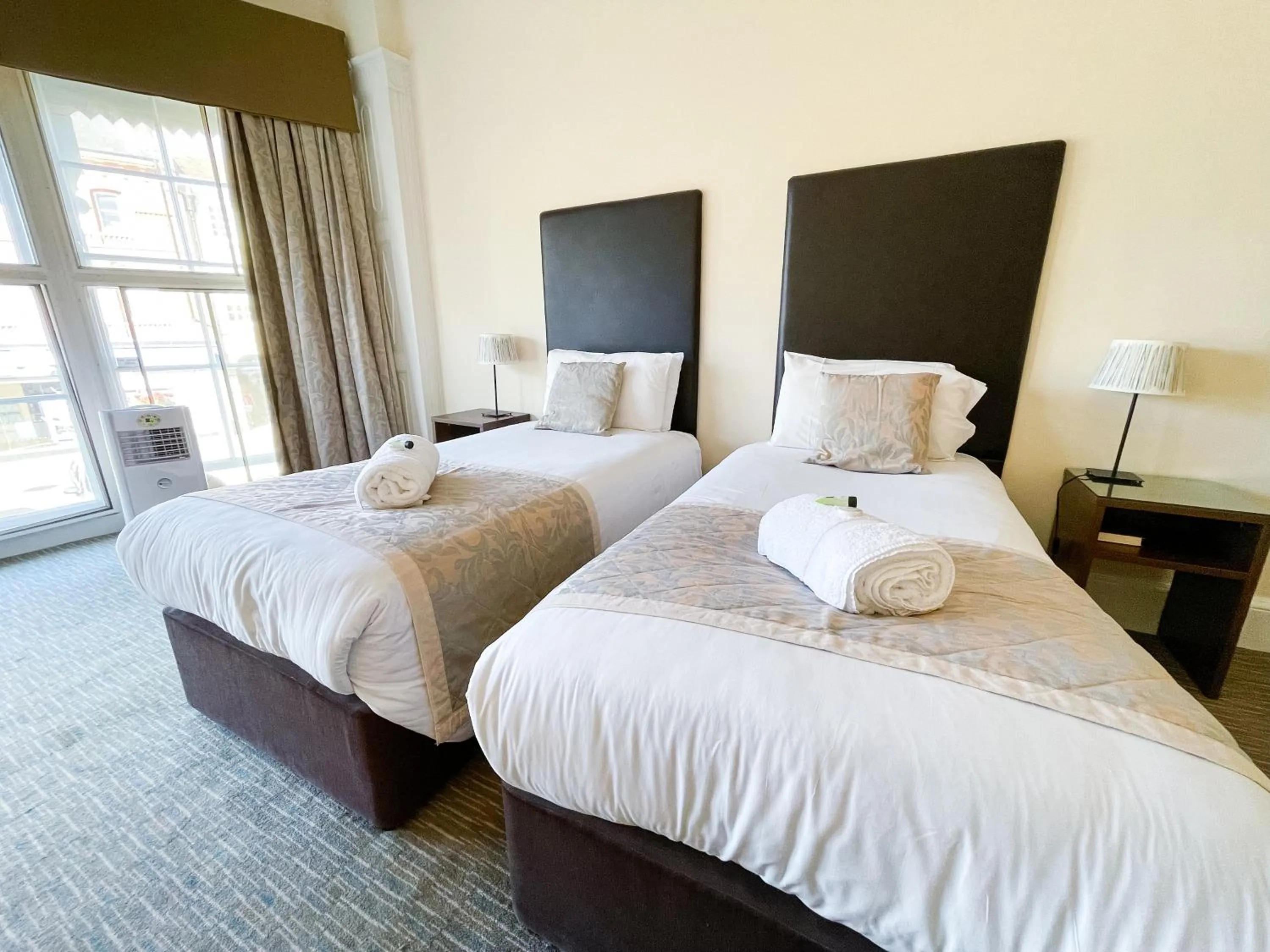 Bed in The Star and Garter Hotel