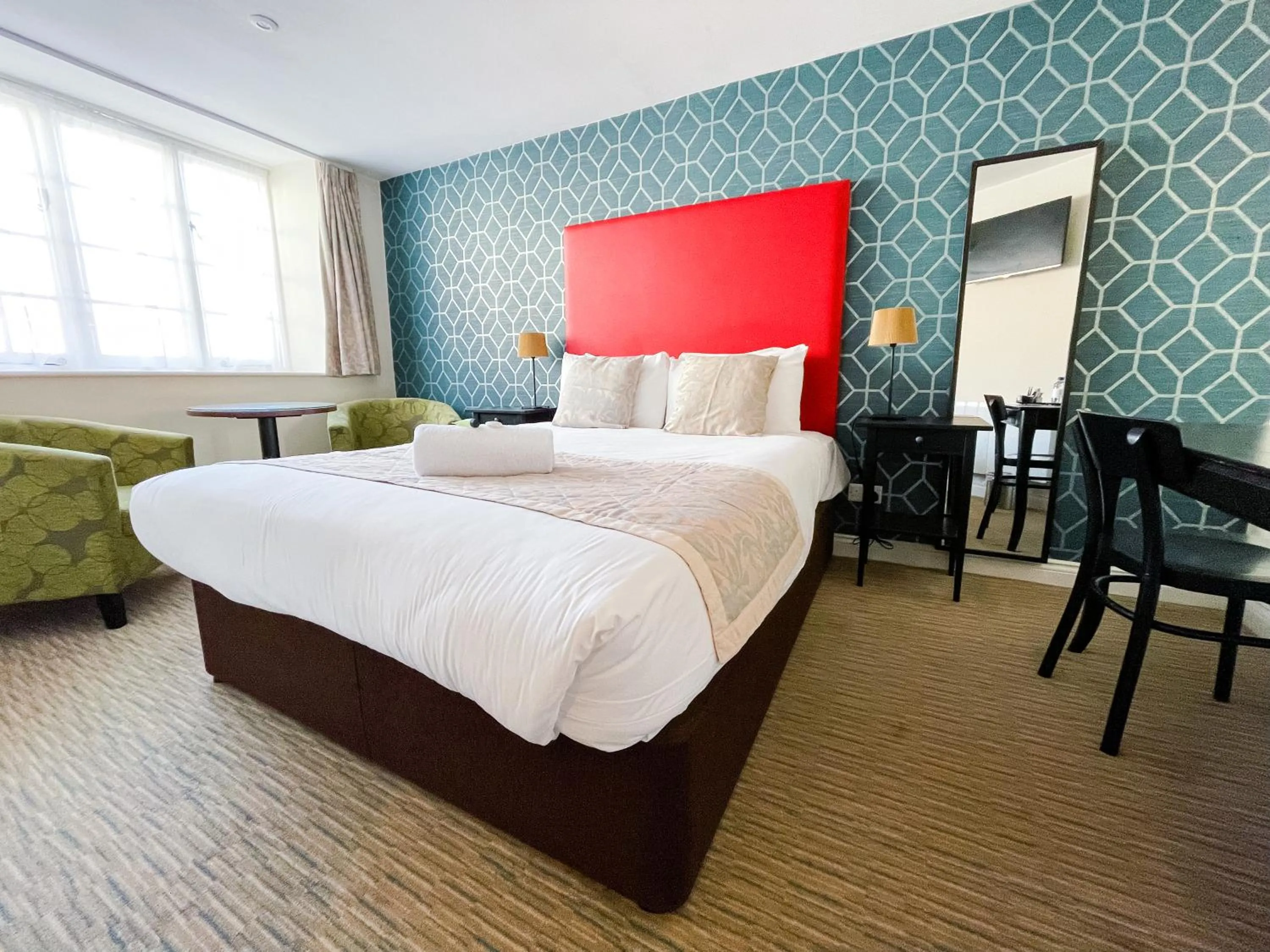 Bed in The Star and Garter Hotel