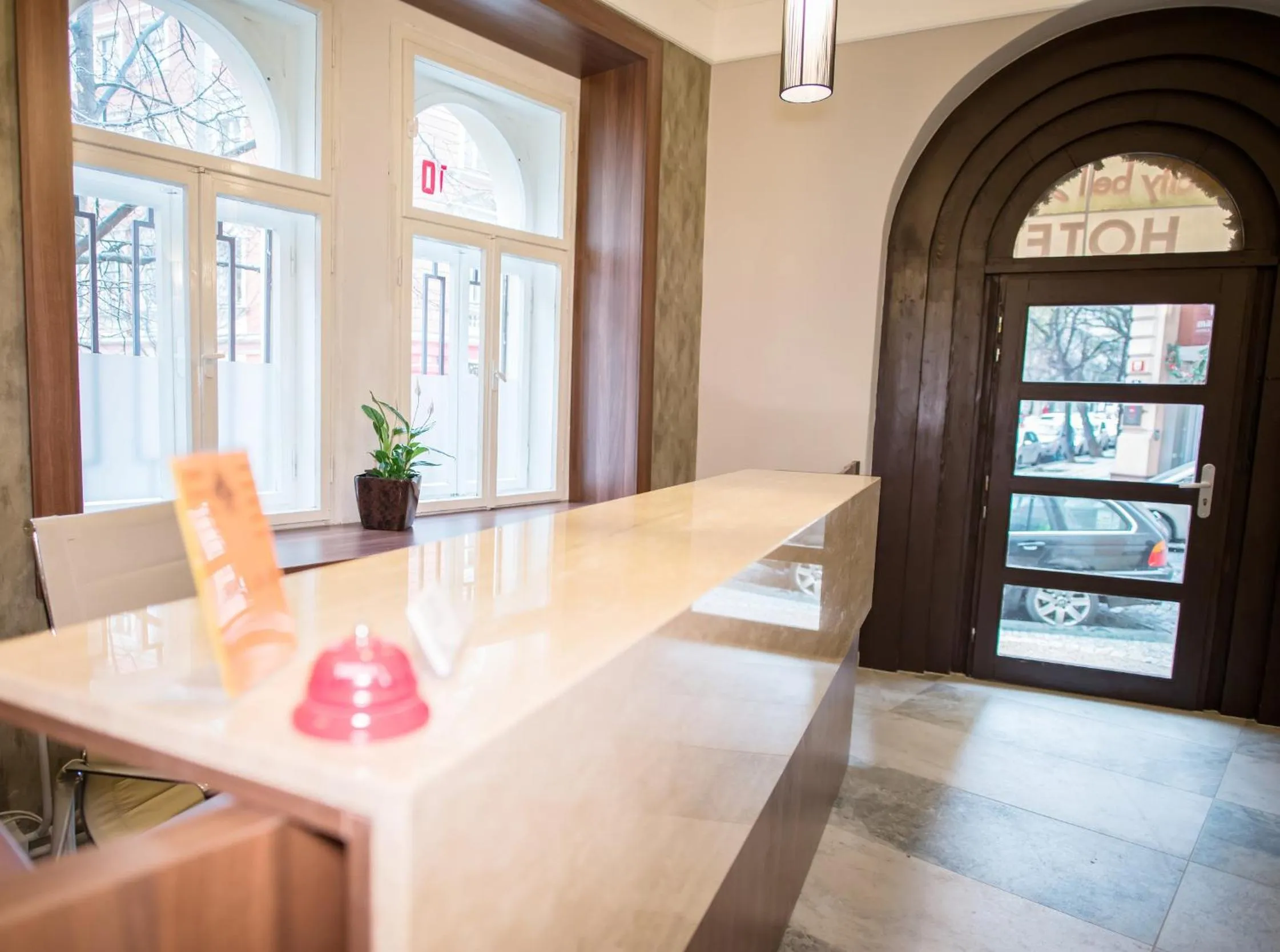 Lobby or reception in Hotel City Bell