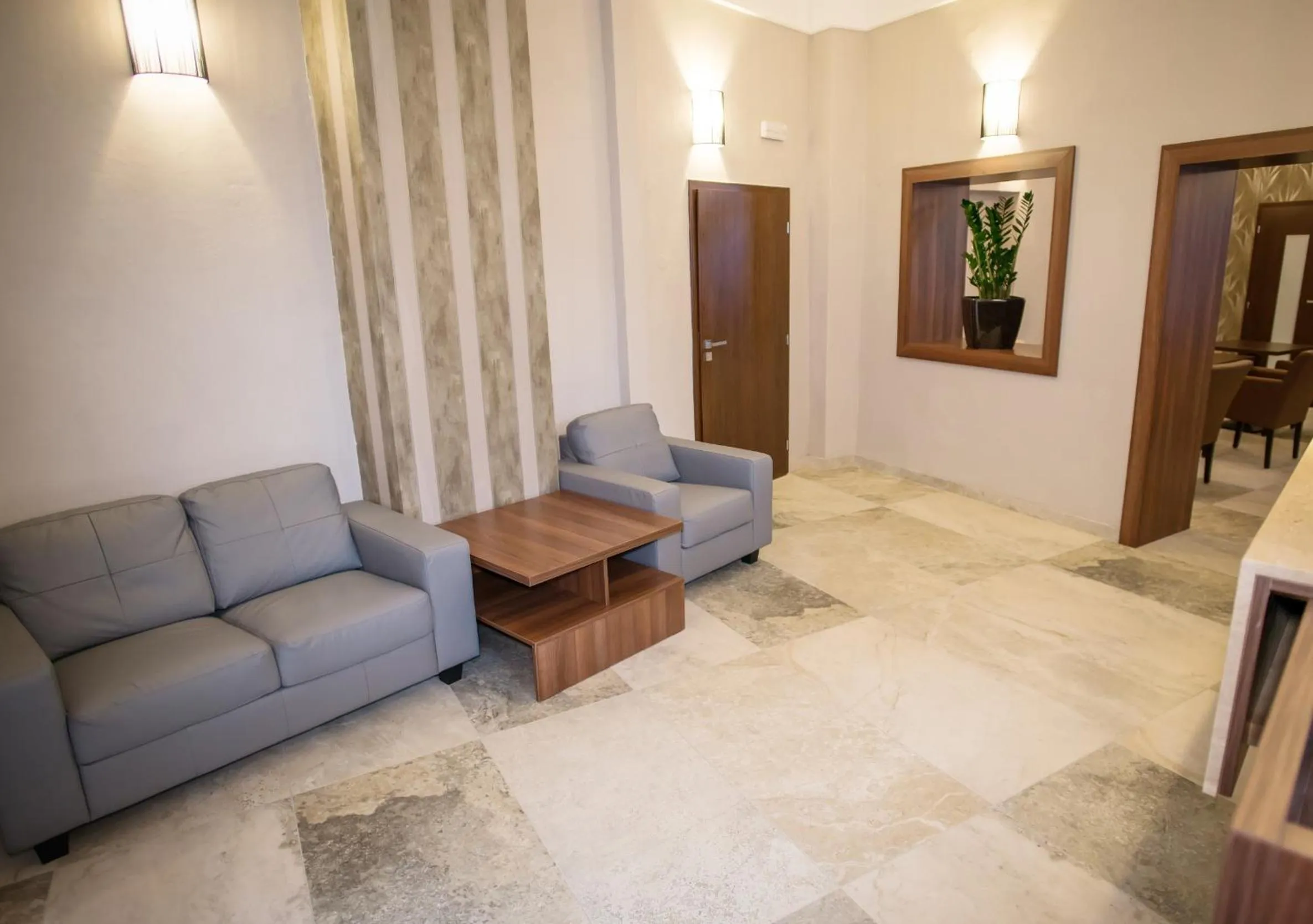 Lobby or reception in Hotel City Bell