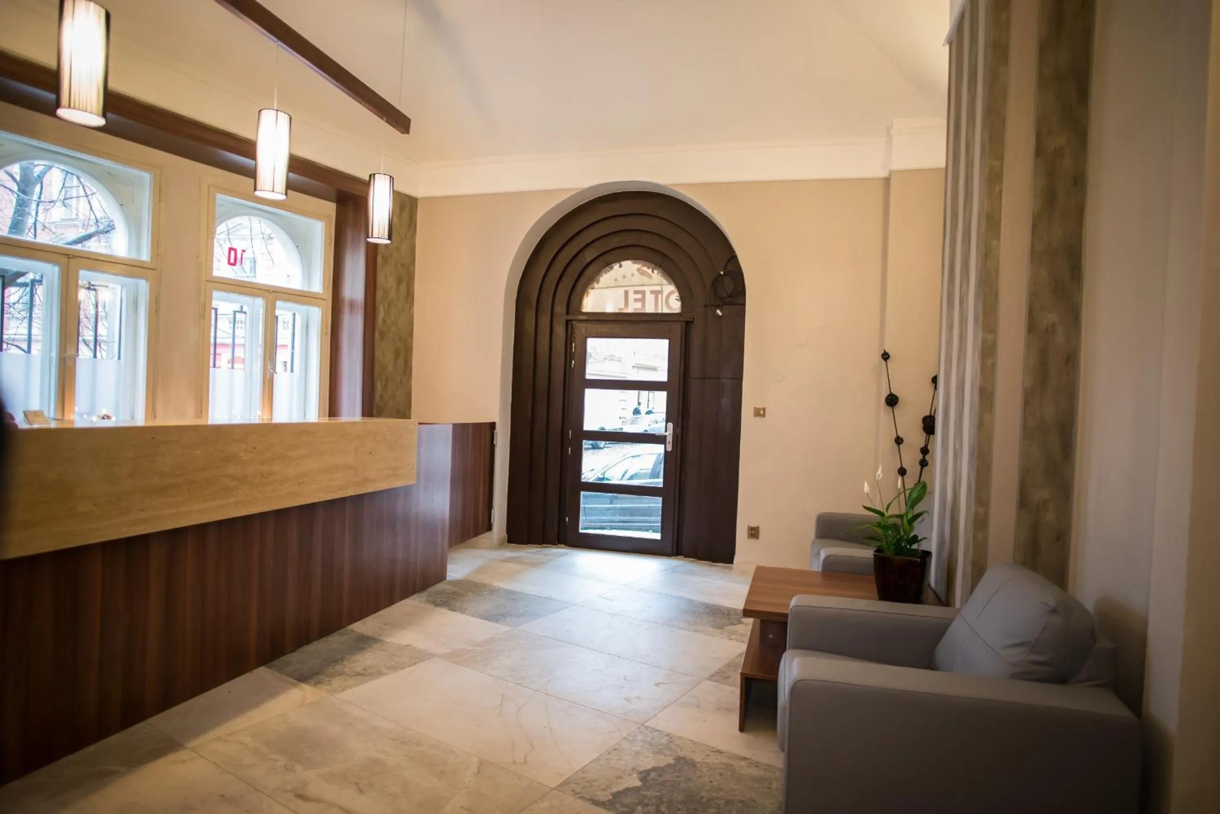 Lobby or reception in Hotel City Bell