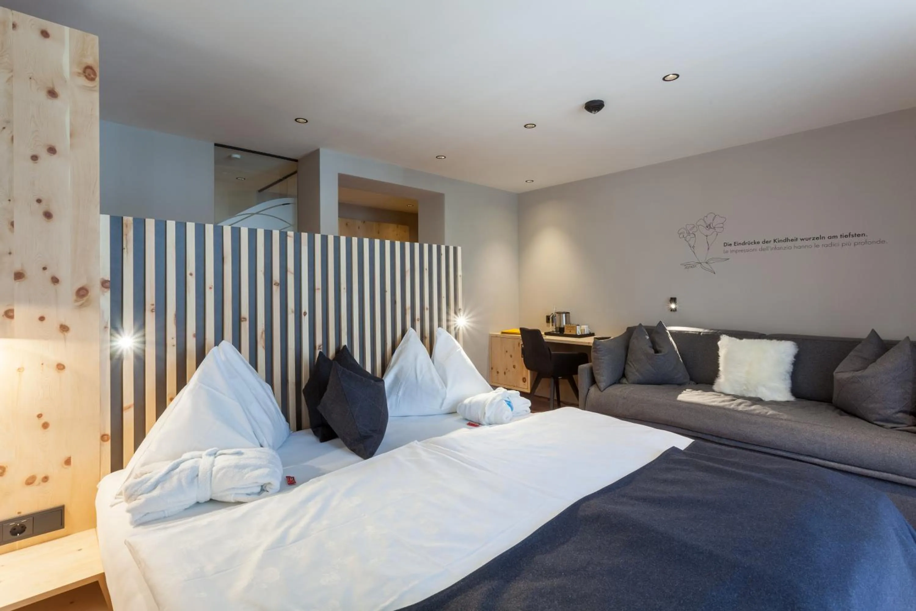 Bed in Familienhotel Huber