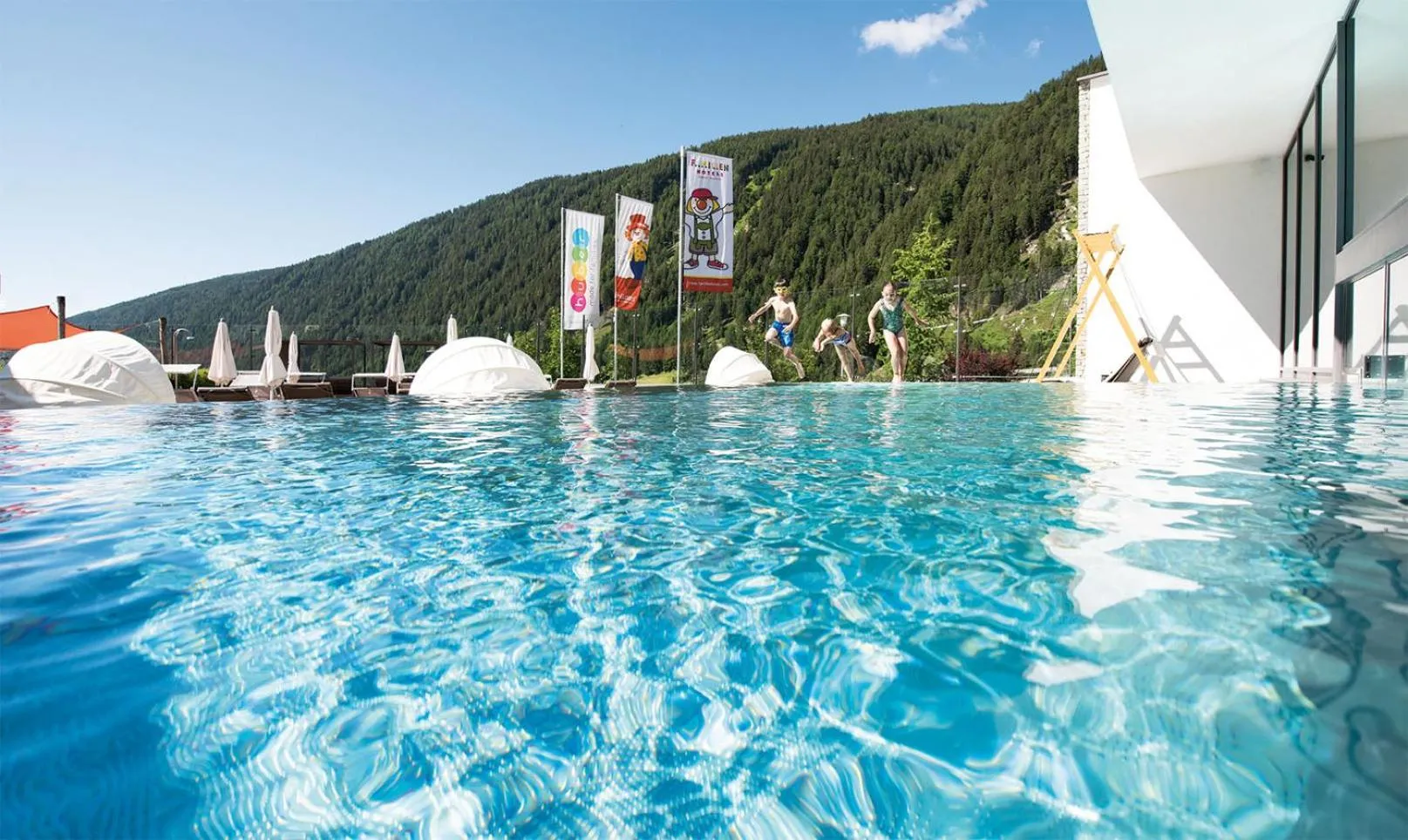 Balcony/Terrace in Familienhotel Huber