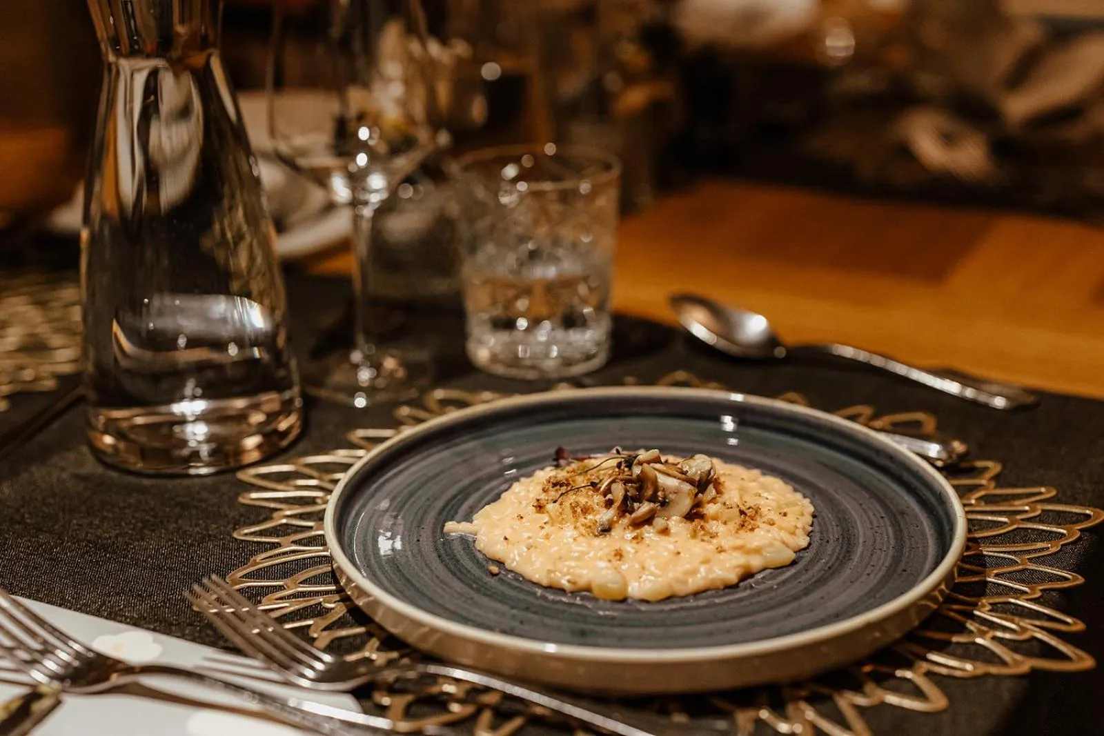 Food and drinks in Familienhotel Huber