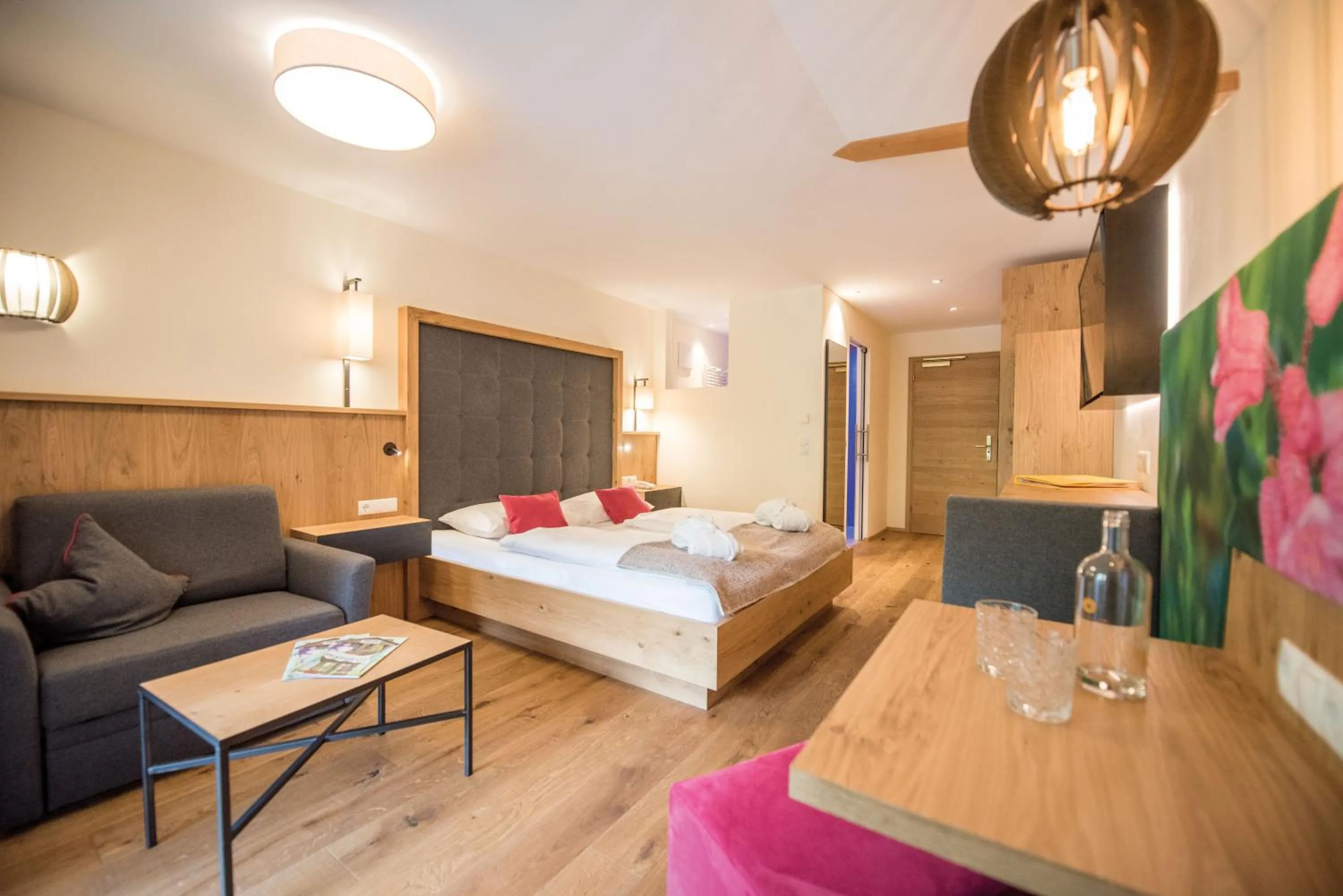 Bed in Familienhotel Huber